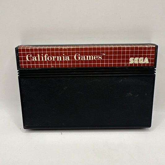 California Games • Sega Master System Game (1987) PAL • Cartridge Only