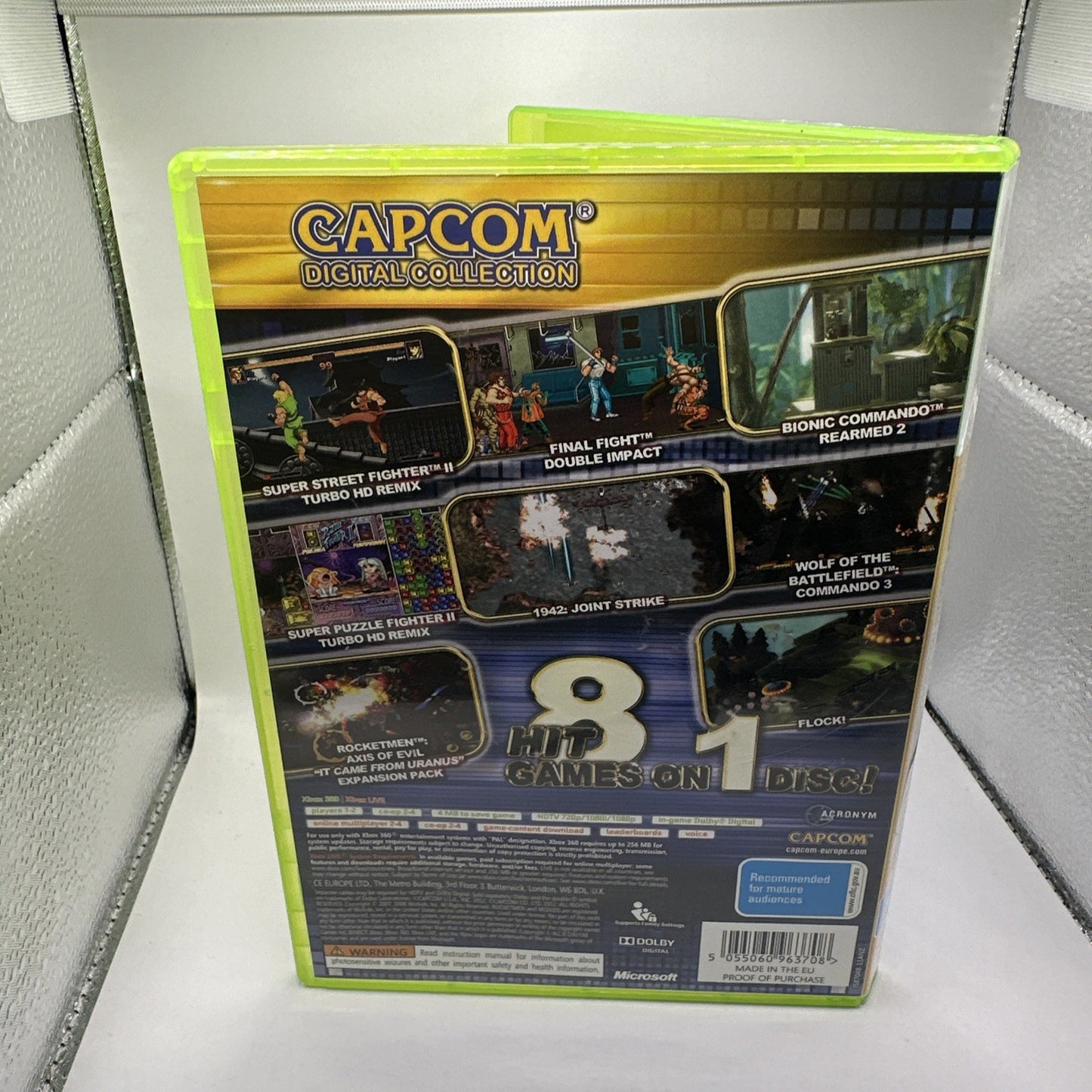 Capcom Digtal Collection • Xbox 360 Game + Manual (2012) AUS PAL • Complete CIB