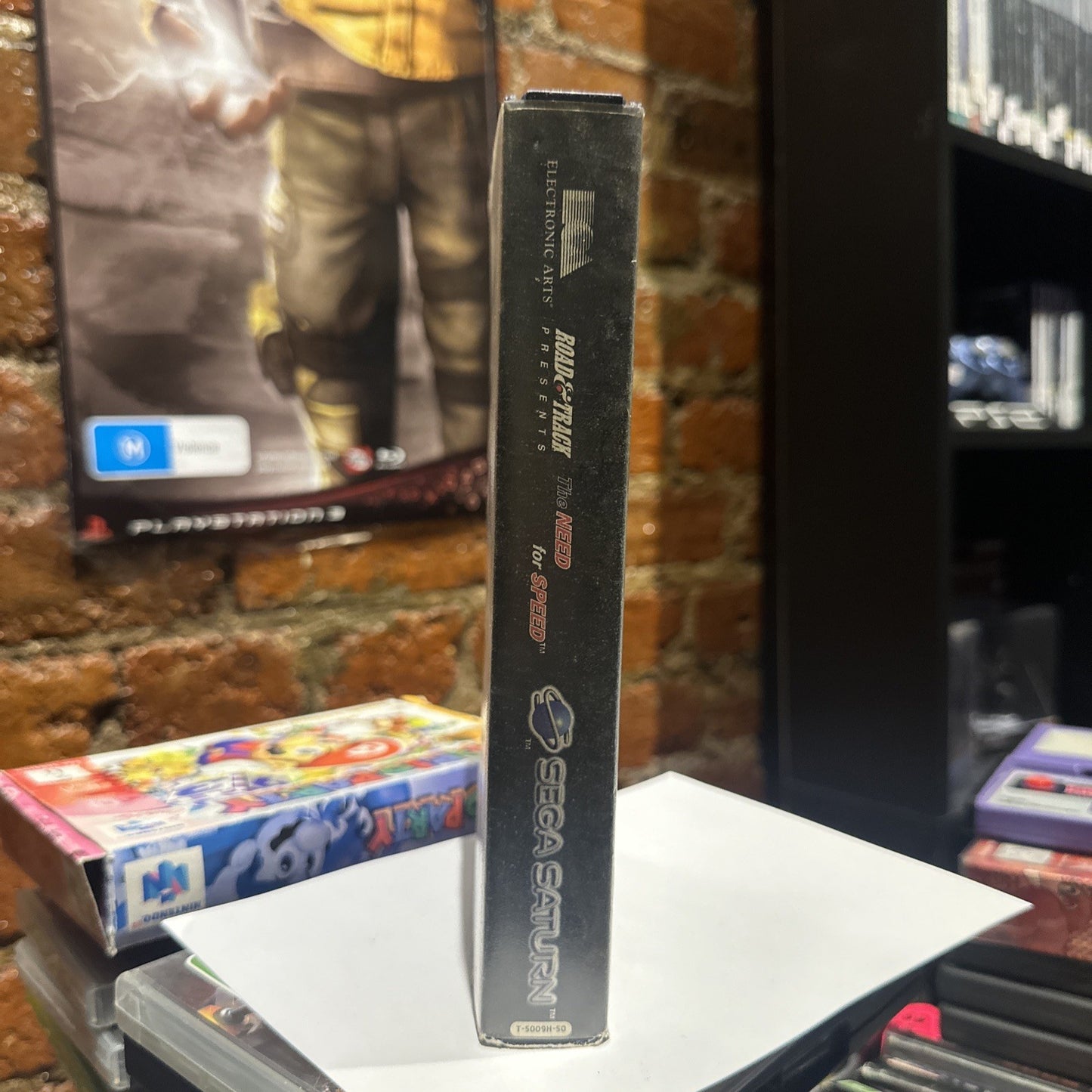 The Need For Speed • Sega Saturn Game + Manual PAL (1996) Complete • Car Racing