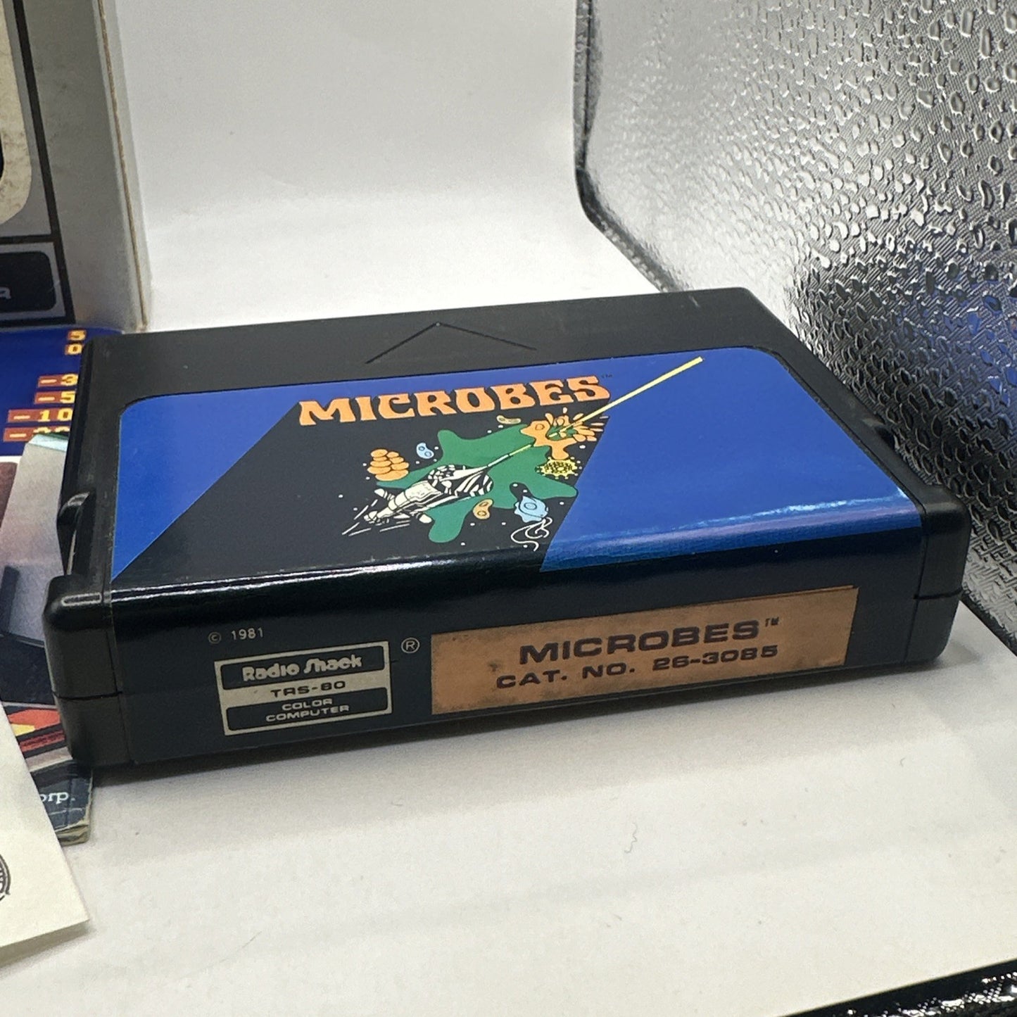 Microbes • Tandy TRS-80 Game In Box + Manual (1981) Radio Shack • Complete Boxed