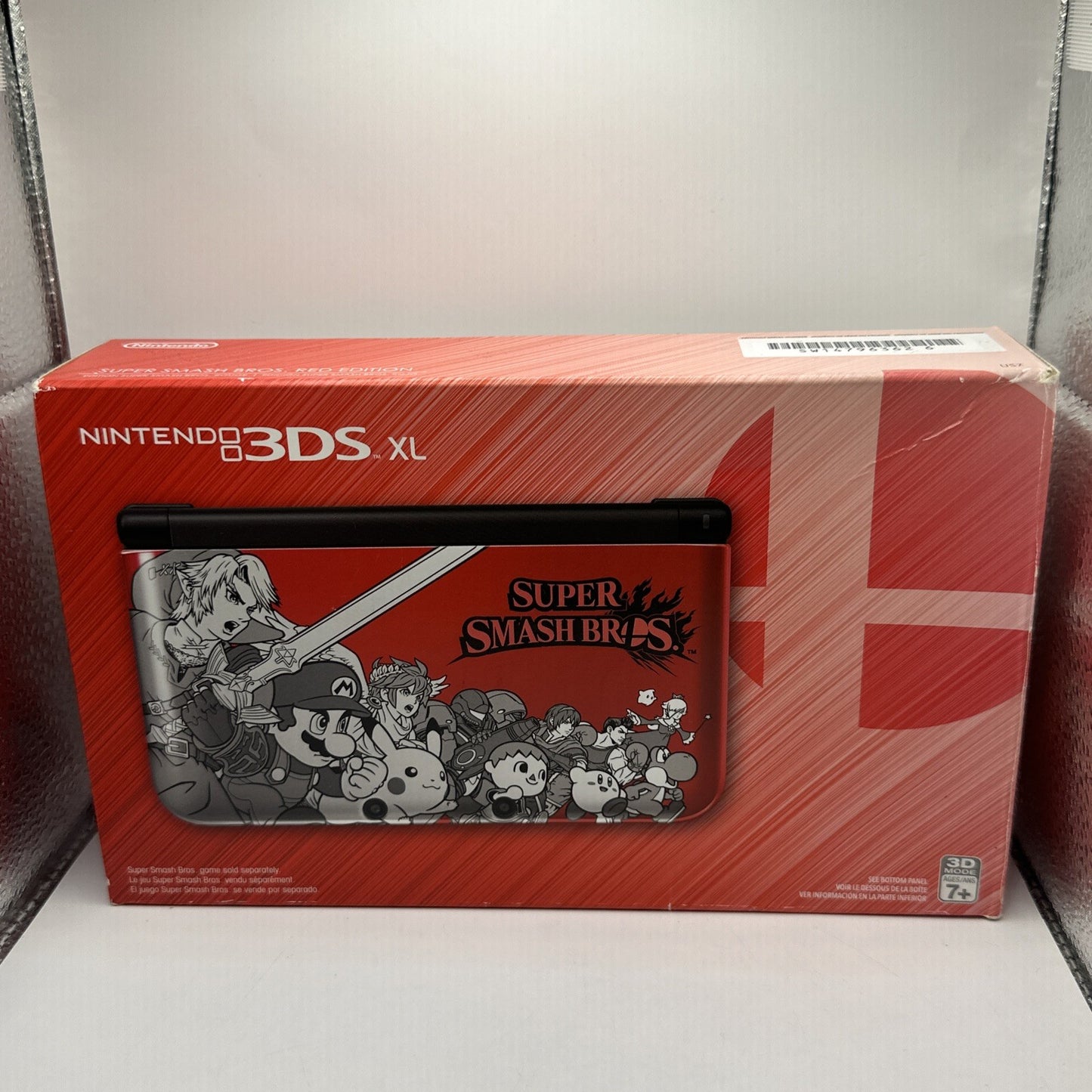 Nintendo 3DS XL Super Smash Bros Edition Red Console Handheld • Boxed • NTSC
