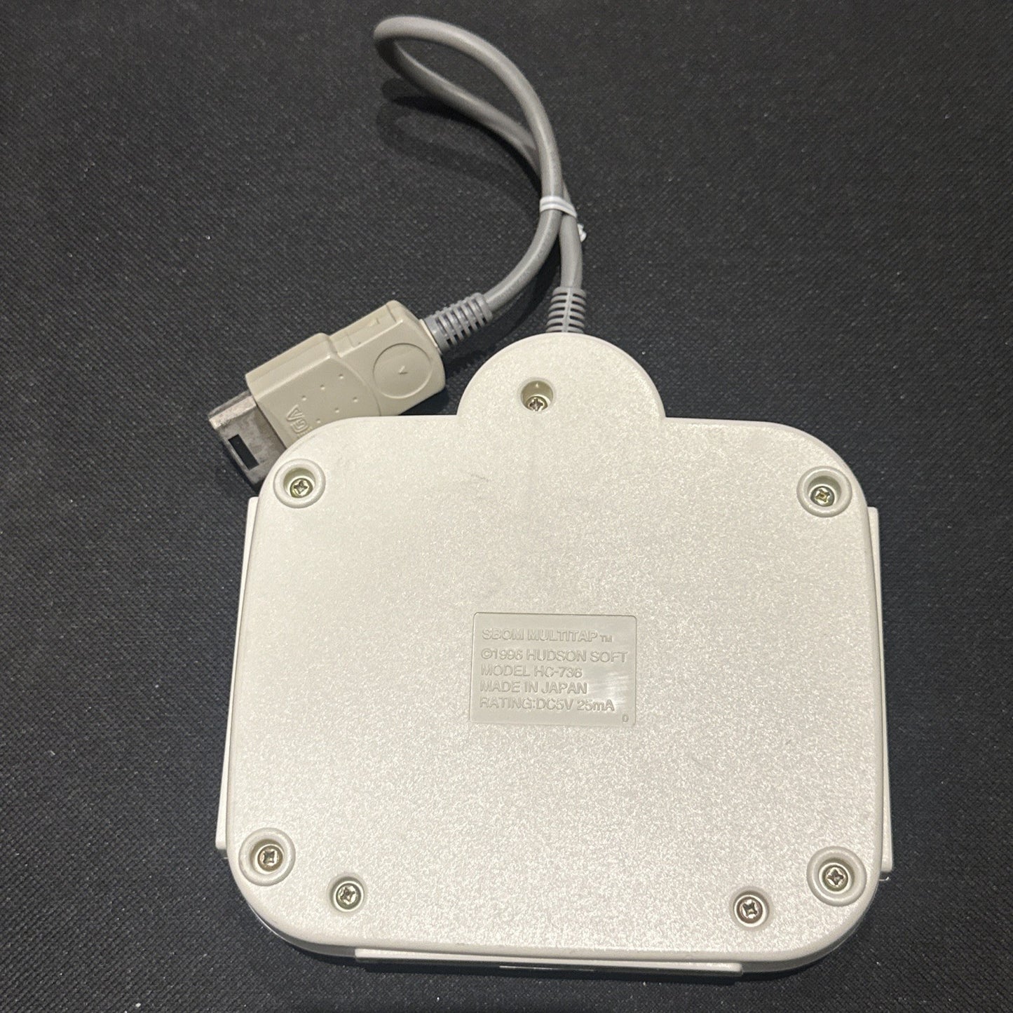 Sega Saturn Sbom Multi Tap For 6 Players HC-736 Hudson Bomberman Boxed Multitap