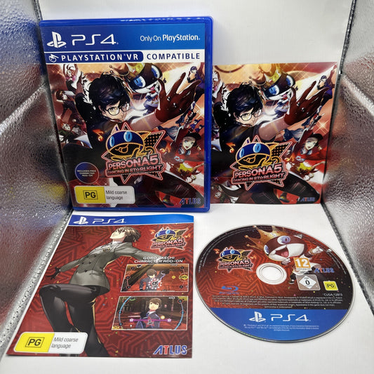 Persona 5: Dancing in Starlight • PlayStation 4 PS4 Game (2018) AUS Complete VR