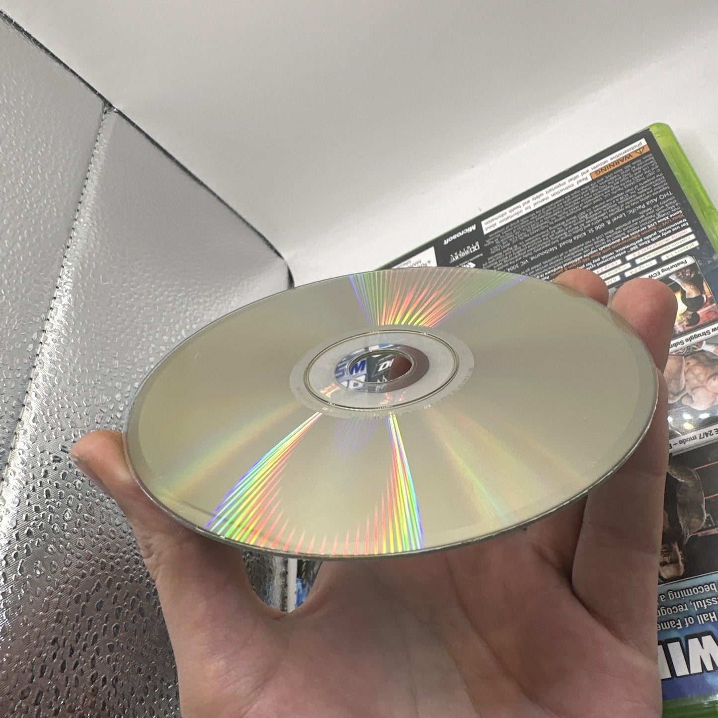 WWE Smackdown VS Raw 2008 • Xbox 360 Game + Manual PAL AUS Complete • Wrestling