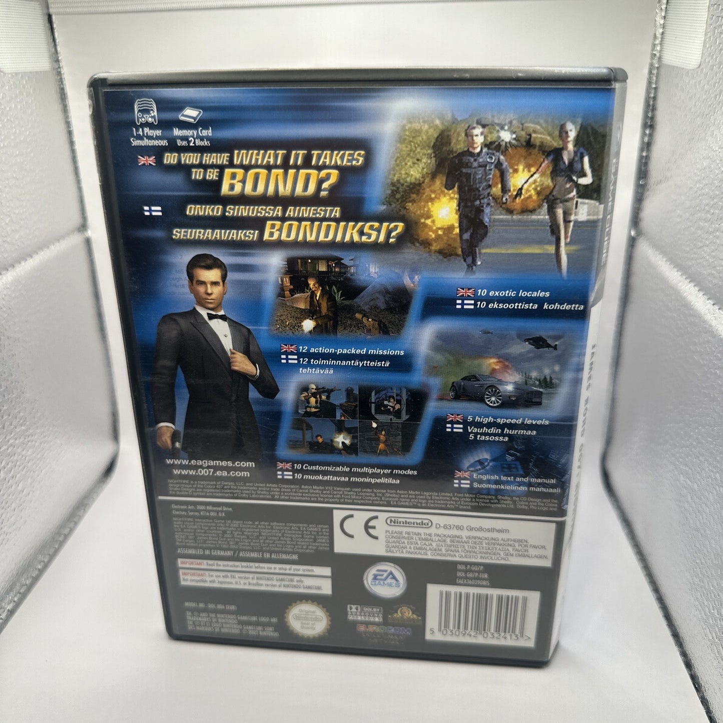 James Bond 007: Nightfire • Nintendo Gamecube Game + Manual PAL (2002) EA Sports