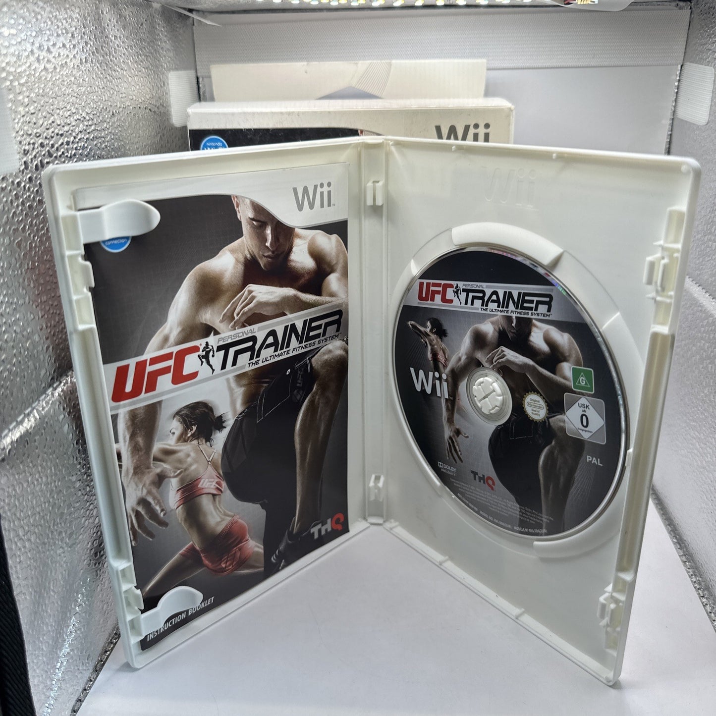 Personal UFC Trainer • Nintendo Wii Game + Leg Strap (2011) AUS PAL Complete CIB