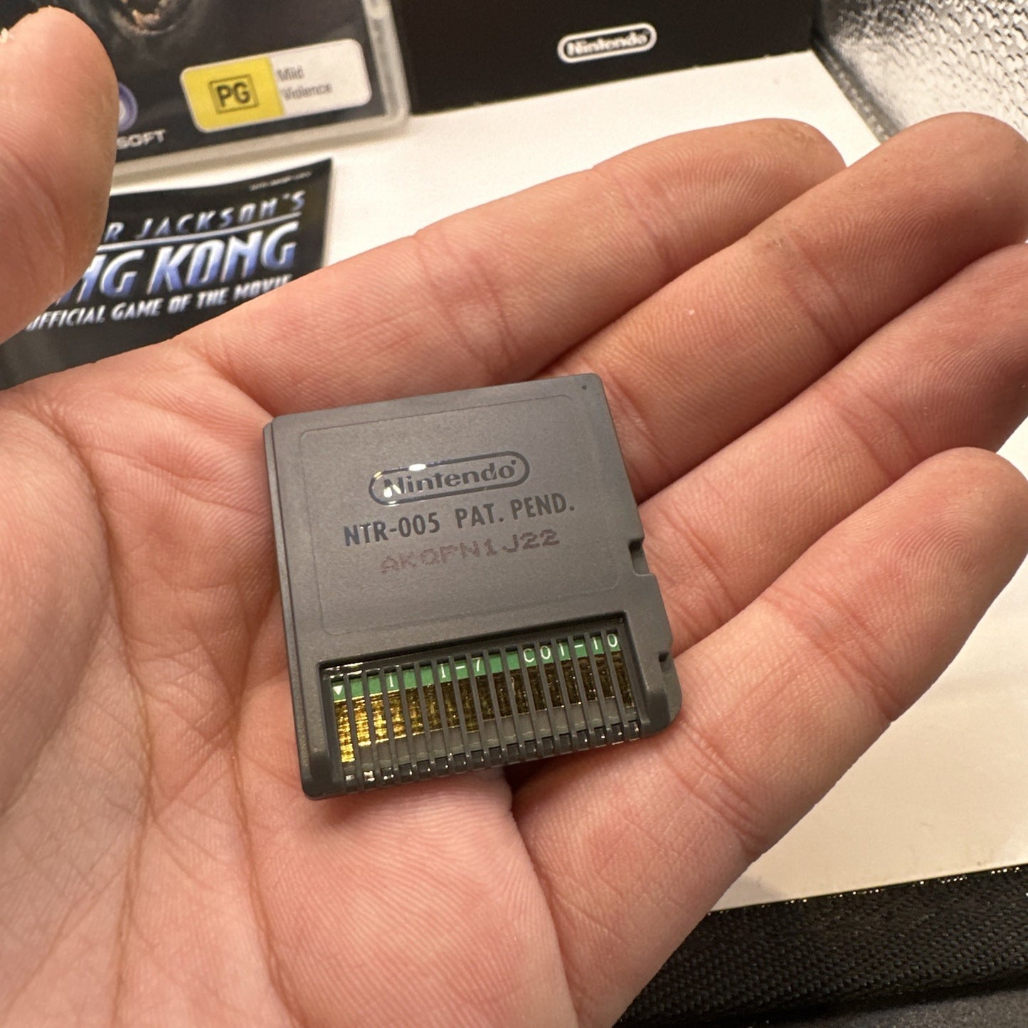 Peter Jackson’s King Kong: Game of The Movie • Nintendo DS + Manual (2005) CIB