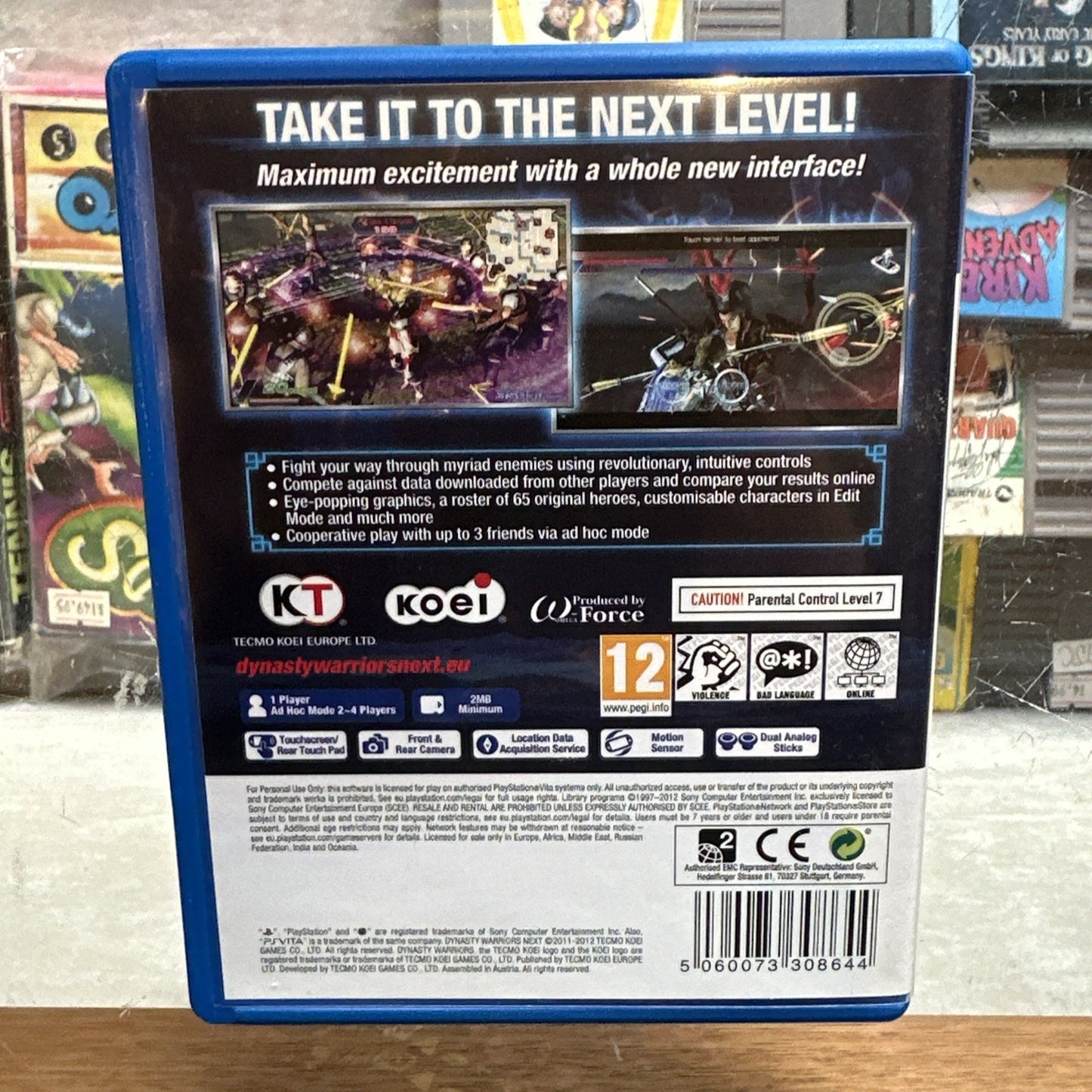 Dynasty Warriors Next • Sony PlayStation Vita / PS Vita Game (2012) PAL • Koei