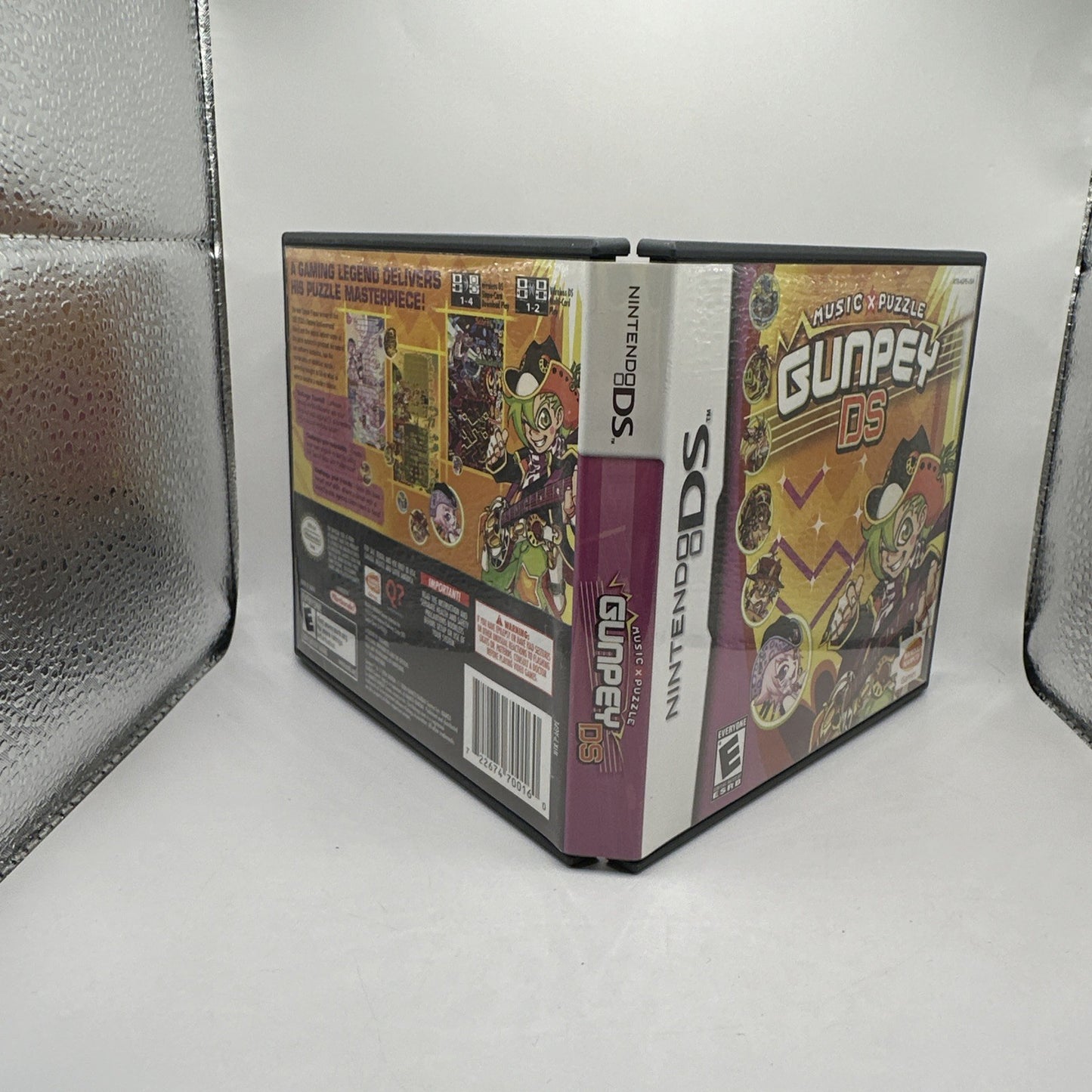 Gunpey DS • Nintendo DS Game + Manual (2006) Complete • Music X Puzzle • Bandai