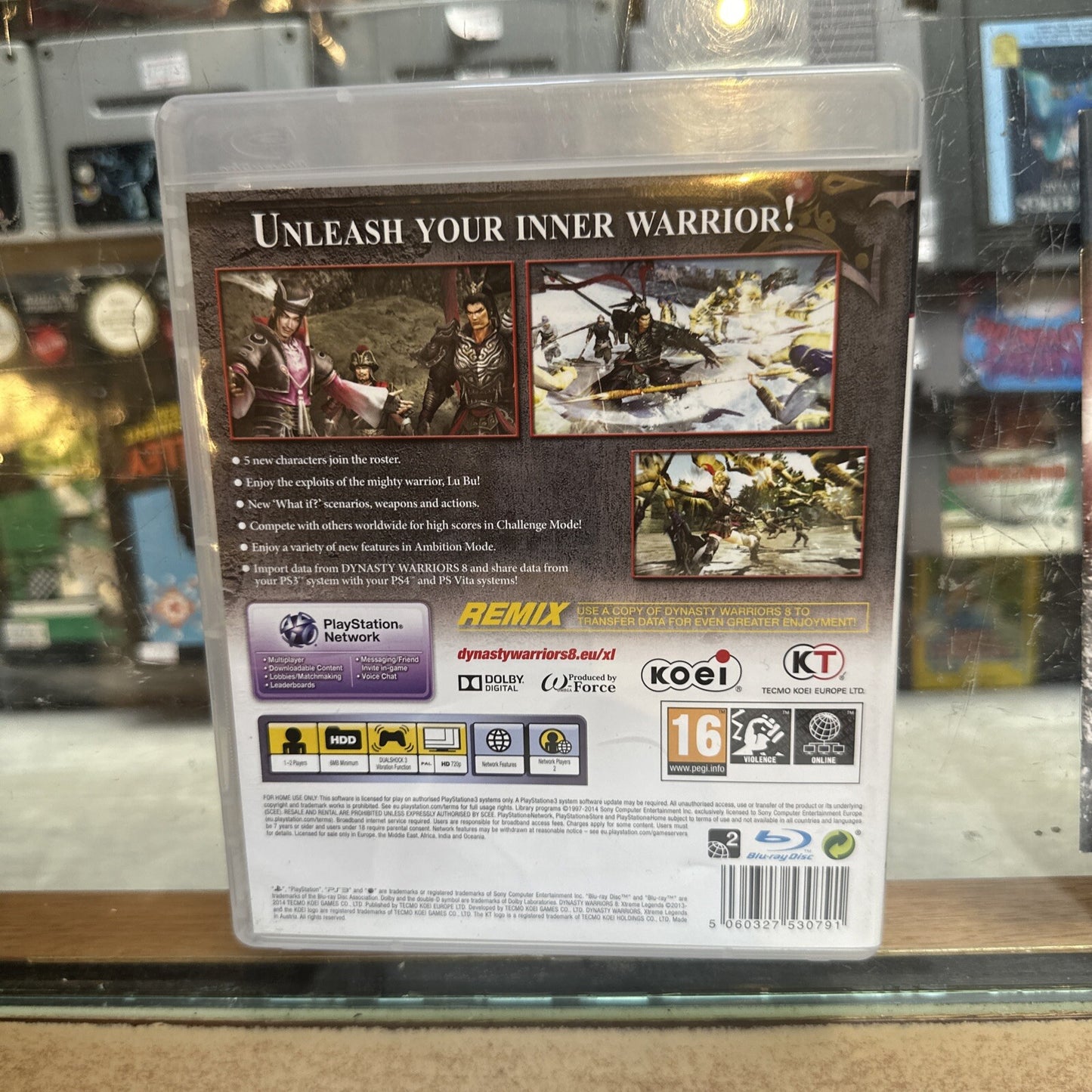 Dynasty Warriors 8: Xtreme Legends • PlayStation 3 PS3 Game + Manual (2014) Koei