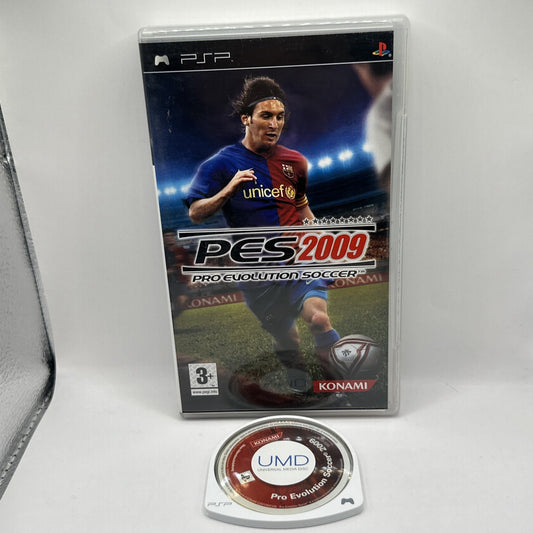 Pro Evolution Soccer 2009 • PSP Portable Playstation Game • Football PES 09