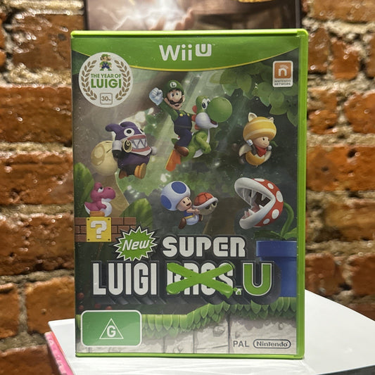 New Super Luigi U • Nintendo Wii U Game (2013) AUS PAL • Complete • Mario Bros