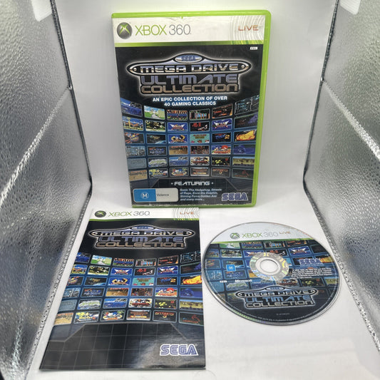 Sega Mega Drive Ultimate Collection • Xbox 360 Game + Manual (2009) PAL Complete