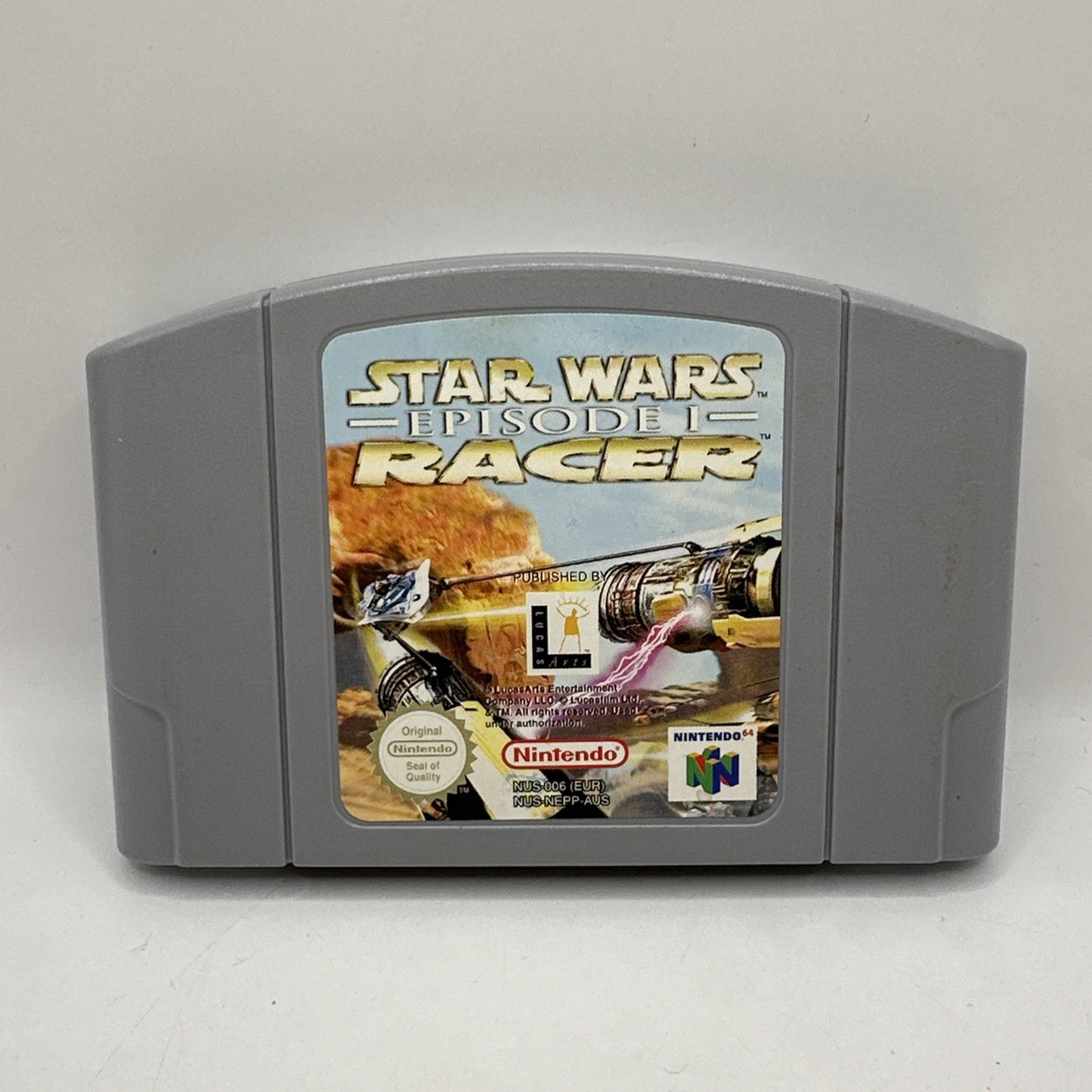 Star Wars Episode 1 Racer • Nintendo N64 N64 Game (1999) Cartridge Only • PAL