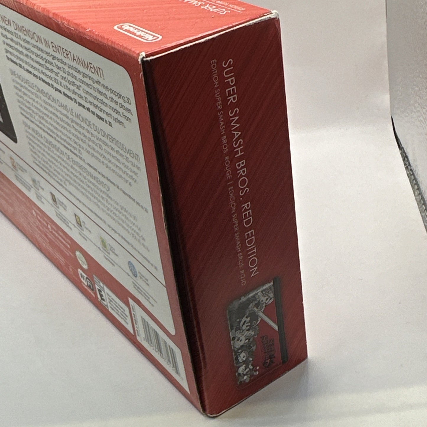 Nintendo 3DS XL Super Smash Bros Edition Red Console Handheld • Boxed • NTSC