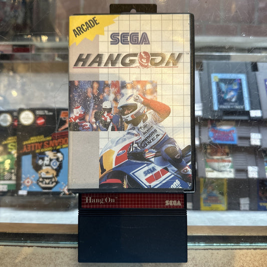 Hang On • SEGA Master System Game (1990) PAL • Motorcycle Racing