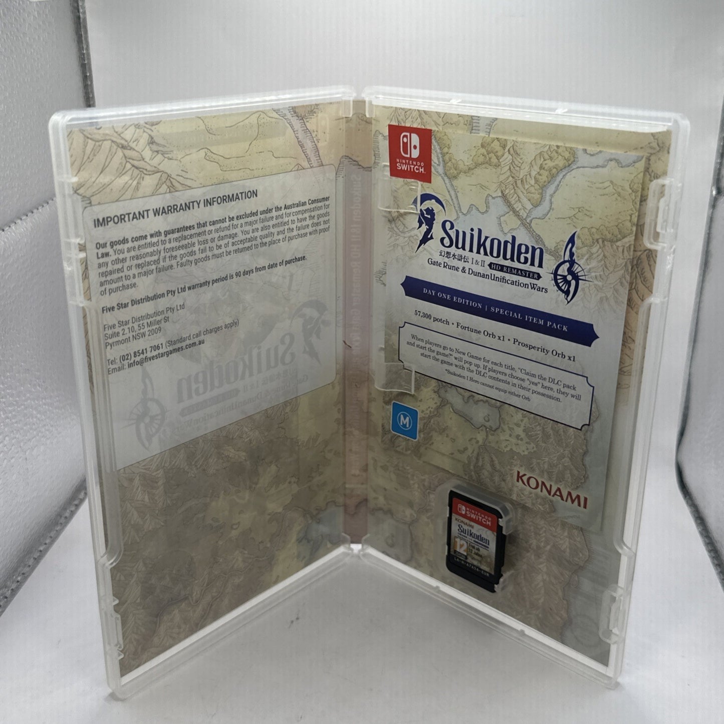 Suikoden I & II HD Remaster • Nintendo Switch Game (2025) Australian Release AUS