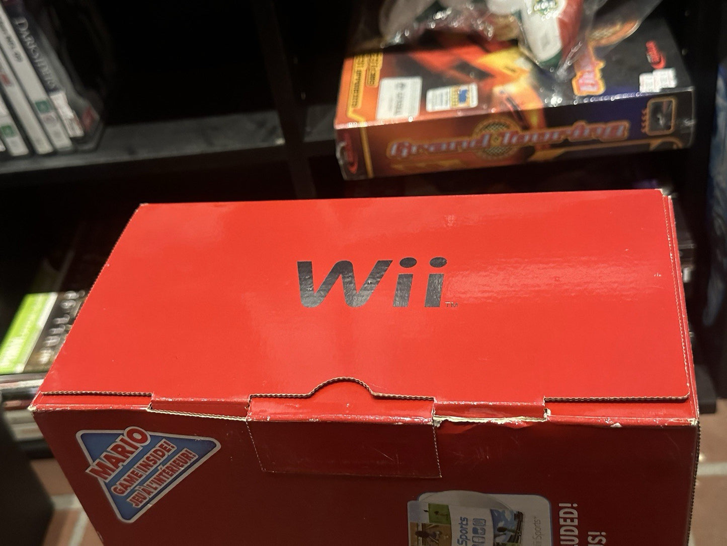 RedNintendo Wii Console Super Mario Bros 25th Anniversary Edition NTSC Complete