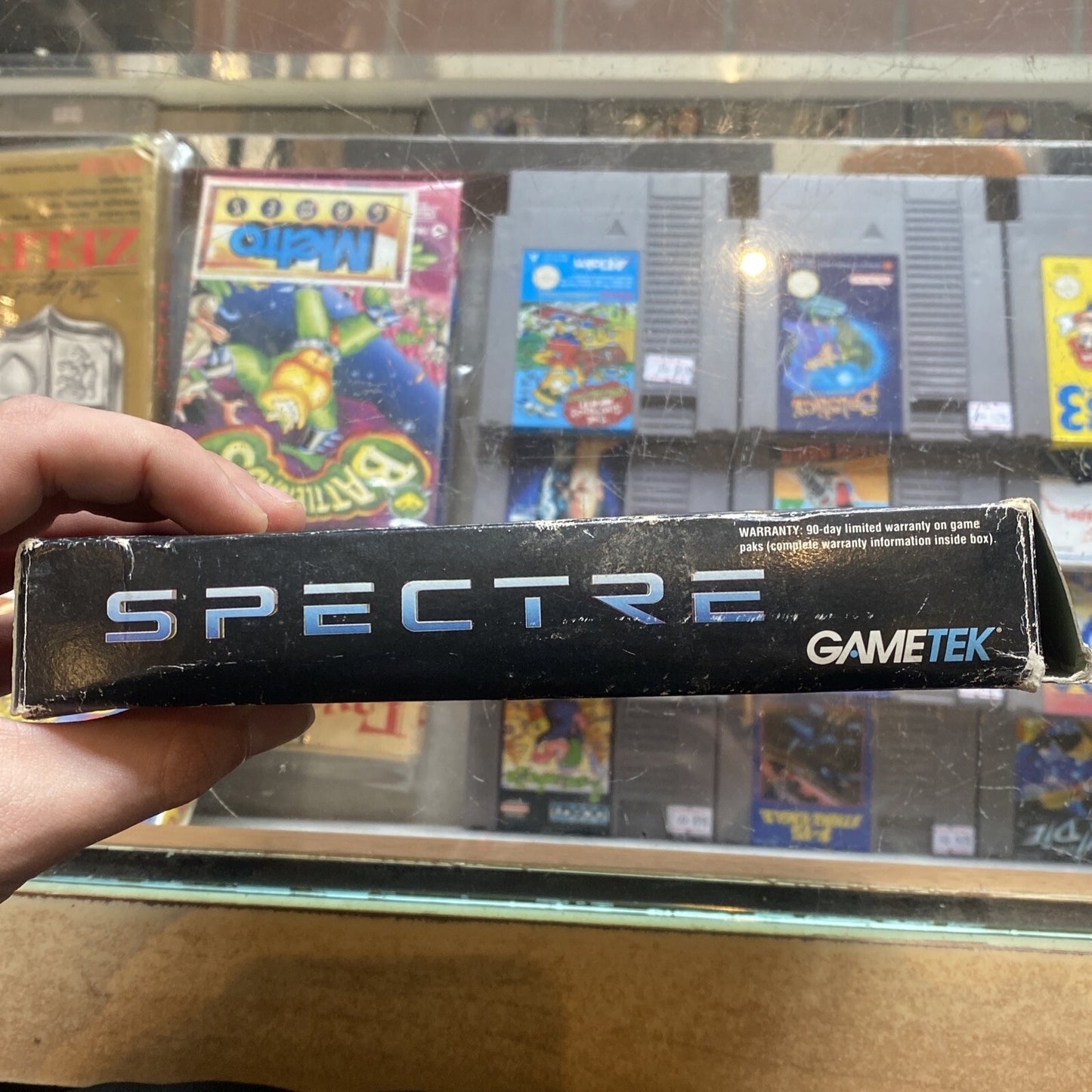 Spectre Super Nintendo Game PAL (1994) Boxed + Manual Complete SNES In Box