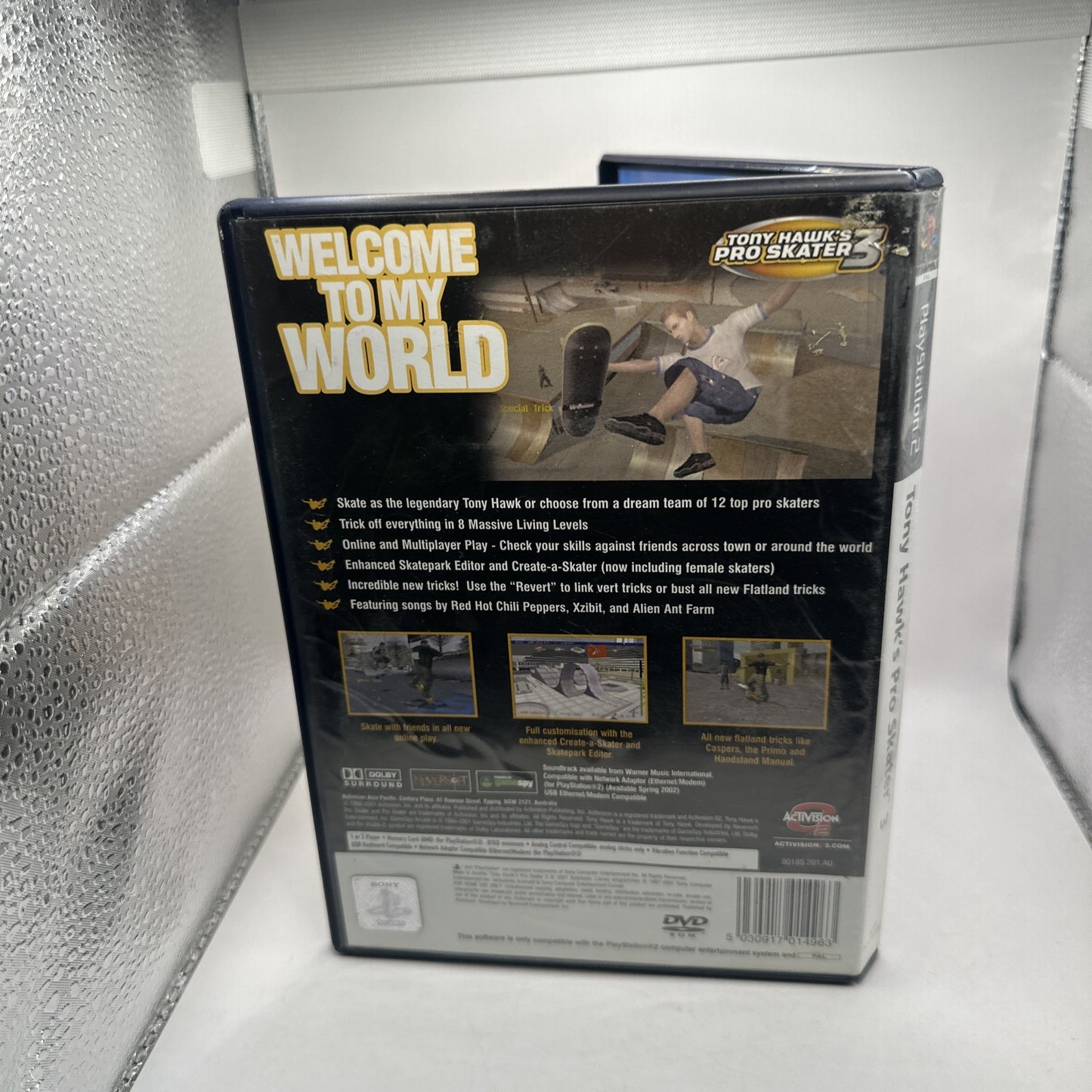 Tony Hawk’s Pro Skater 3 • PlayStation 2 PS2 Game + Manual (2001) PAL • Complete