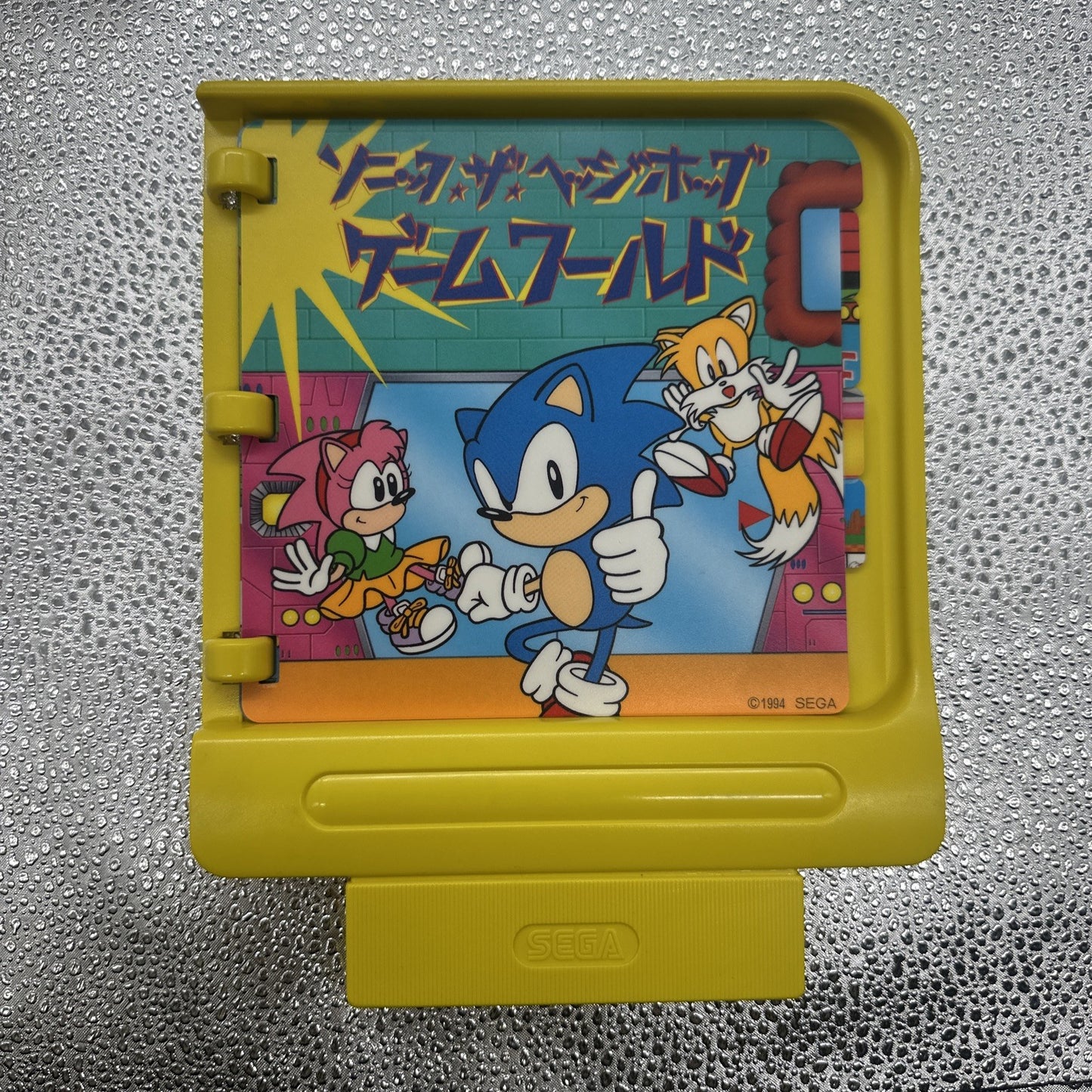 Sonic the Hedgehog Game World • SEGA Pico Game + Manual (1994) Boxed Complete