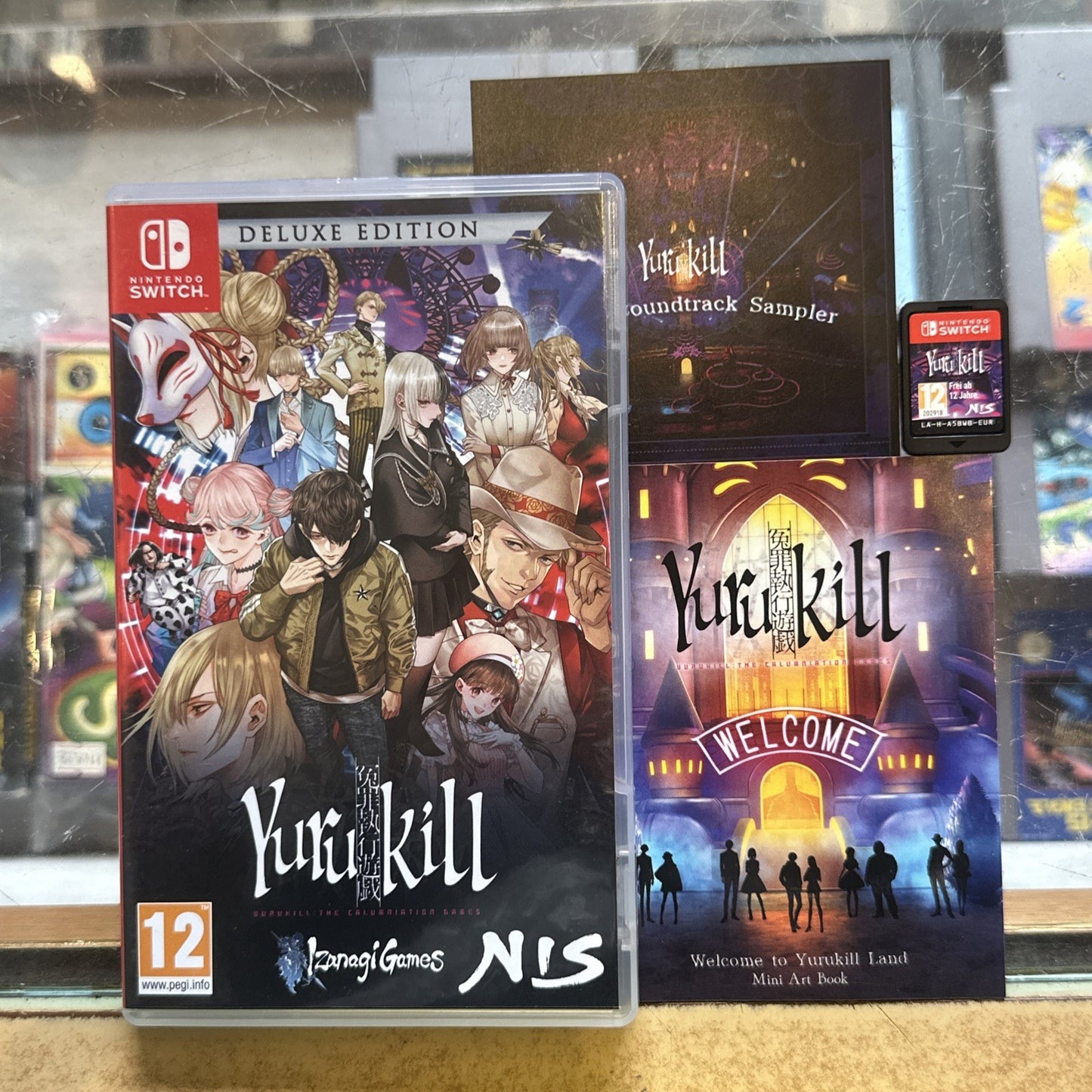 Yurukill: The Calumniation Games Deluxe Edition • Nintendo Switch Game PAL PEGI