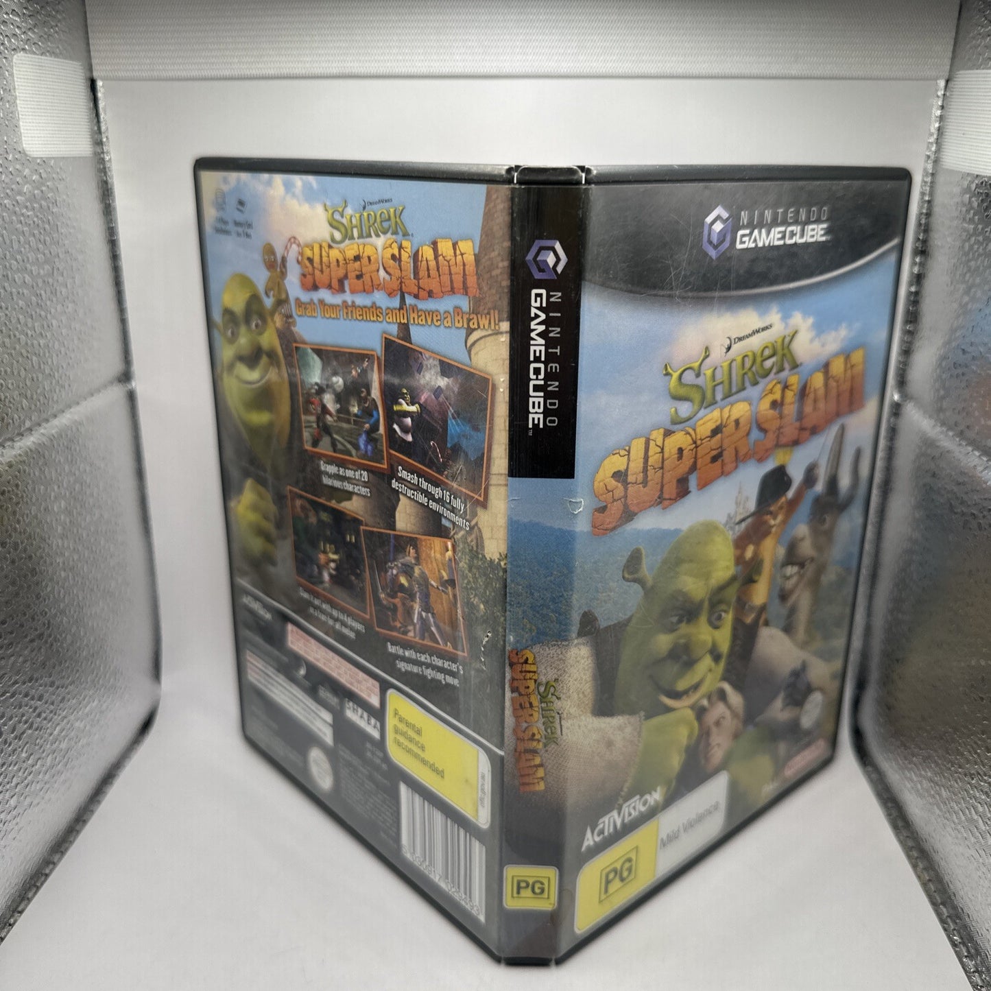 Shrek Super Slam • Nintendo Gamecube Game + Manual (2005) PAL AUS • Complete