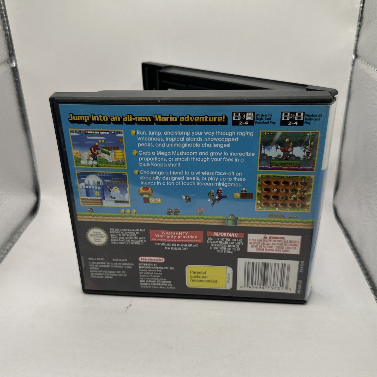 New Super Mario Bros. • Nintendo DS Game + Manual (2006) Complete • AUS