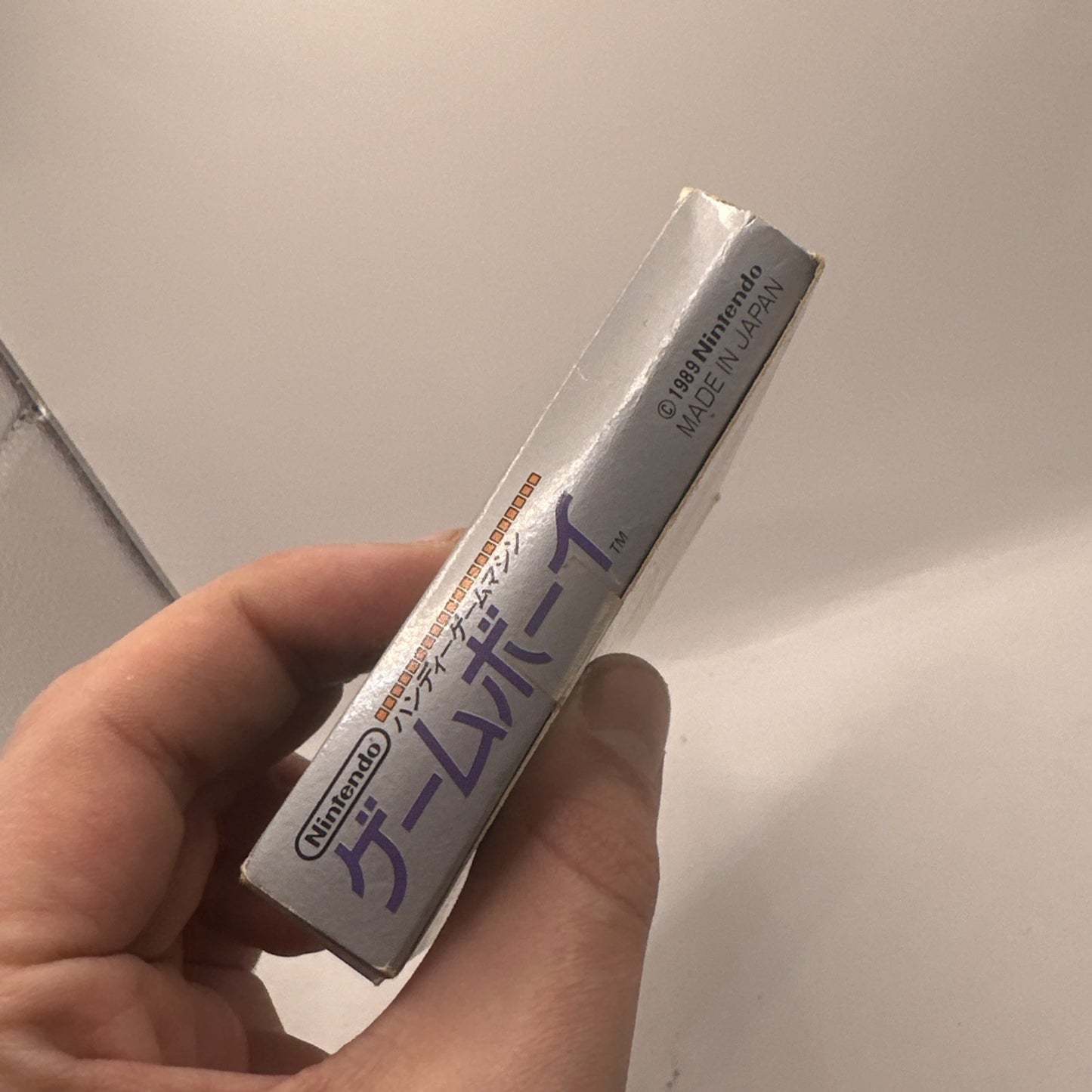 Super Mario Land • Nintendo GameBoy Game + Box & Manual (1989) Boxed Complete