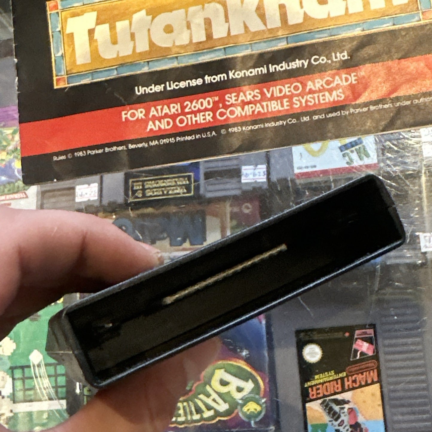 Tutankham • Atari 2600 Game + Manual (1983) Konami • Tutankhamen