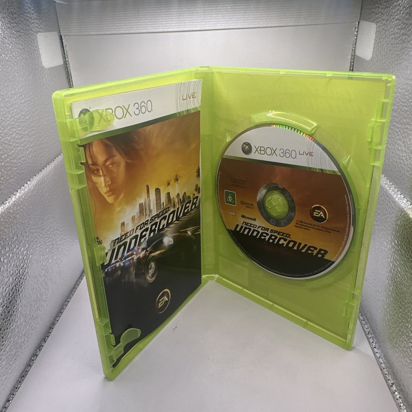Need For Speed: Undercover • Xbox 360 Game + Manual (2008) PAL AUS • Complete