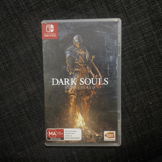 Dark Souls Remastered Nintendo Switch **CASE ONLY!! NO GAME INCLUDED!!** AUS PAL