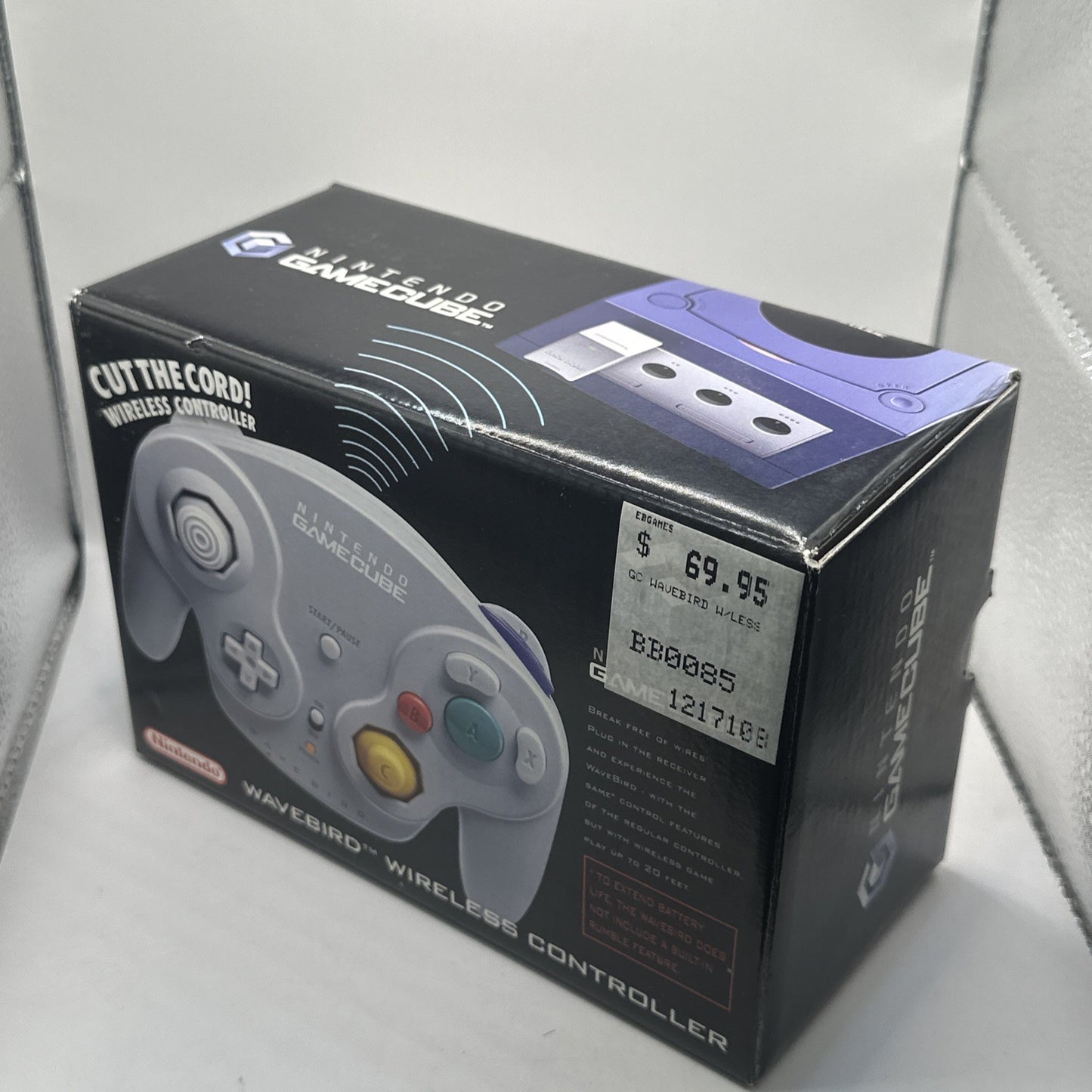 Boxed Wavebird Wireless Controller + Receiver For Nintendo GameCube
