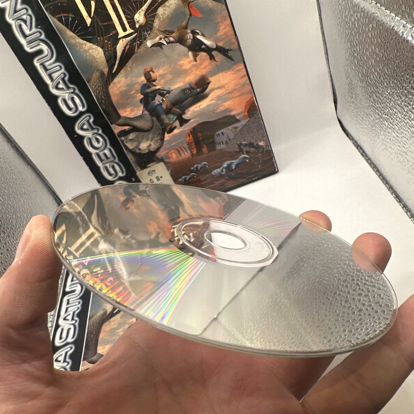 Panzer Dragoon II Zwei • Sega Saturn Game + Manual (1996) PAL • Complete CIB