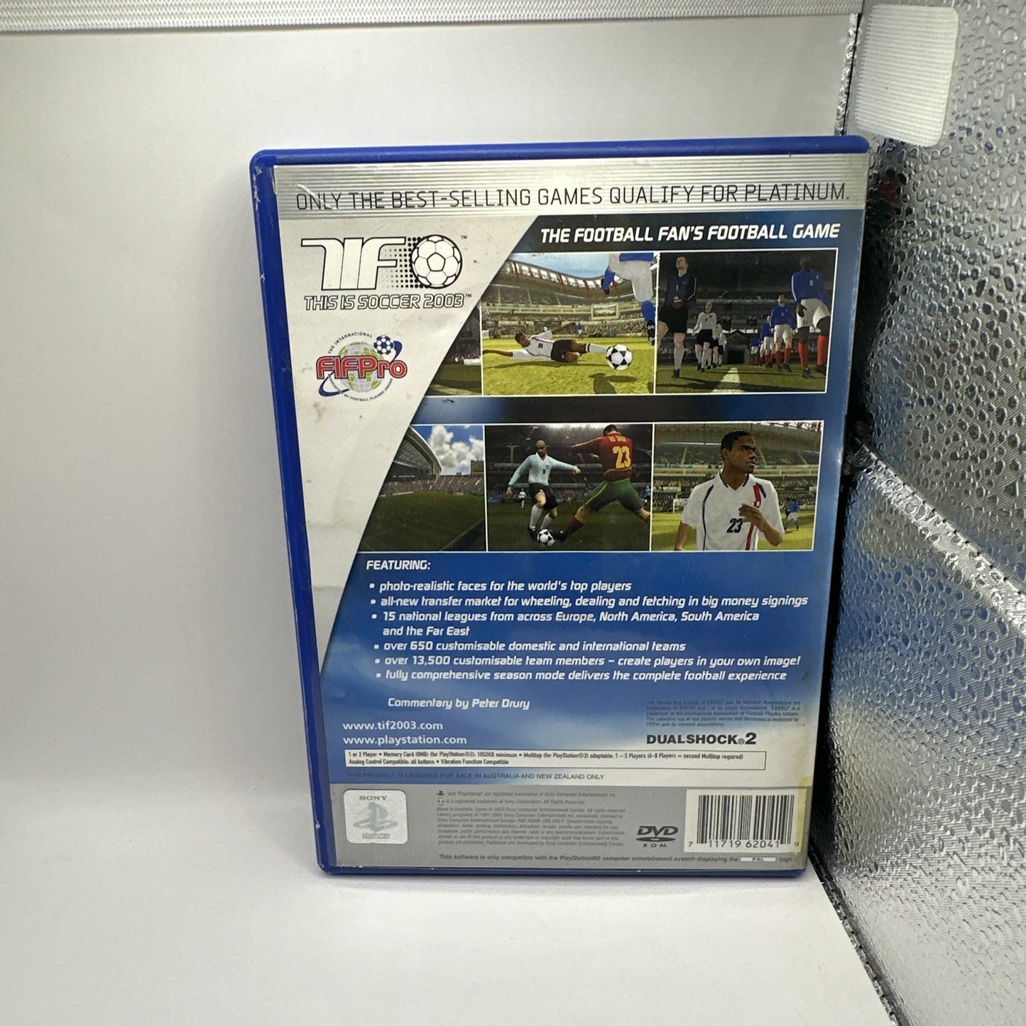 This Is Football 2003 • PlayStation 2 PS2 Game + Manual • Soccer 03 Games