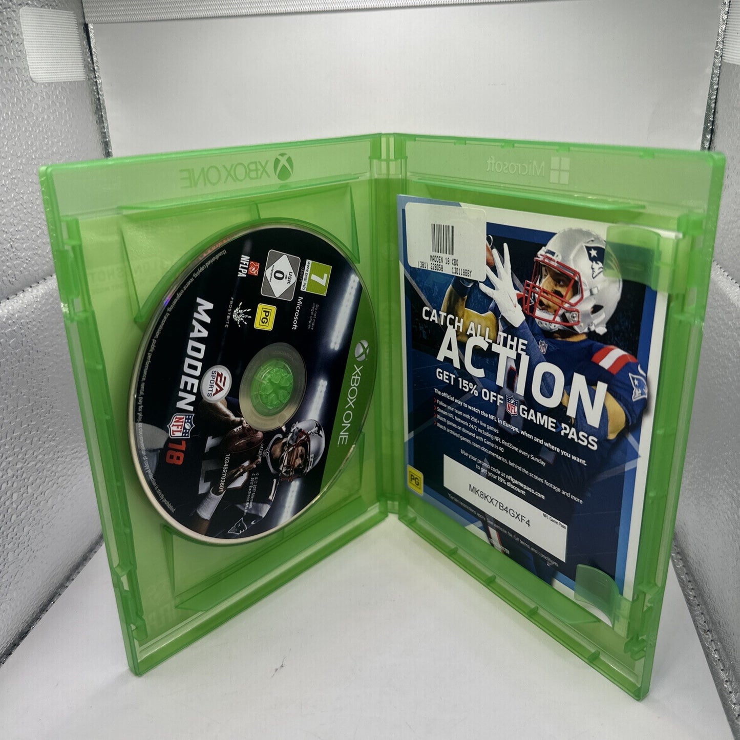 Madden NFL 18 • Xbox One Game • PAL AUS Complete • American Football