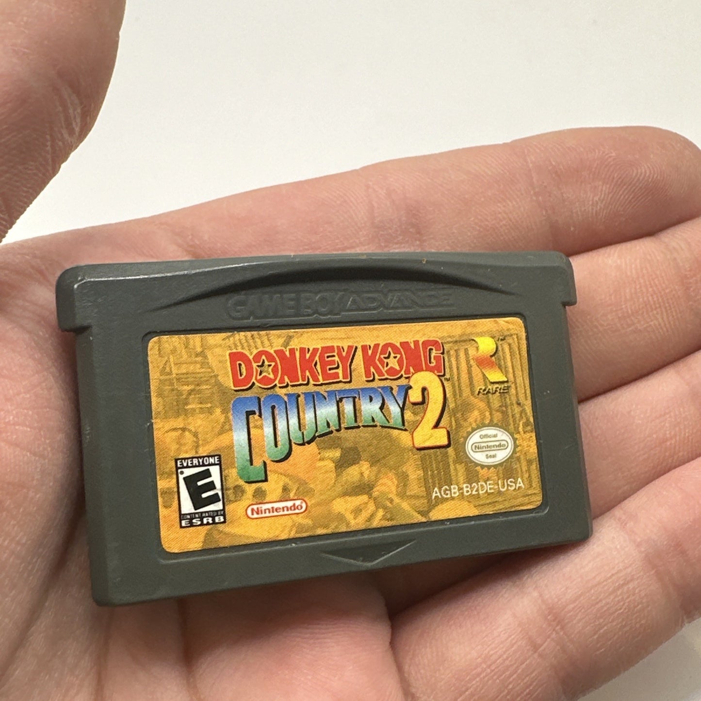 Donkey Kong Country 2 • Nintendo Game Boy Advance GBA (2004) Region Free Tested