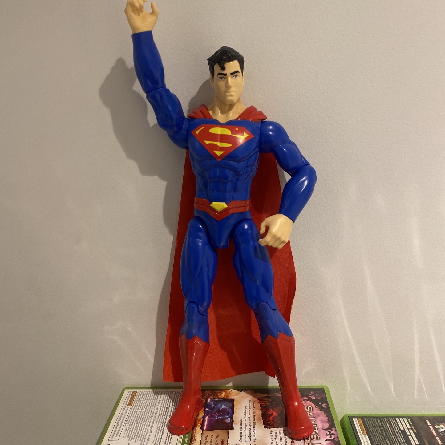 SUPERMAN Action Figure Toy 12” 68700 (S20) DC COMIC Fully Articulated! 2015