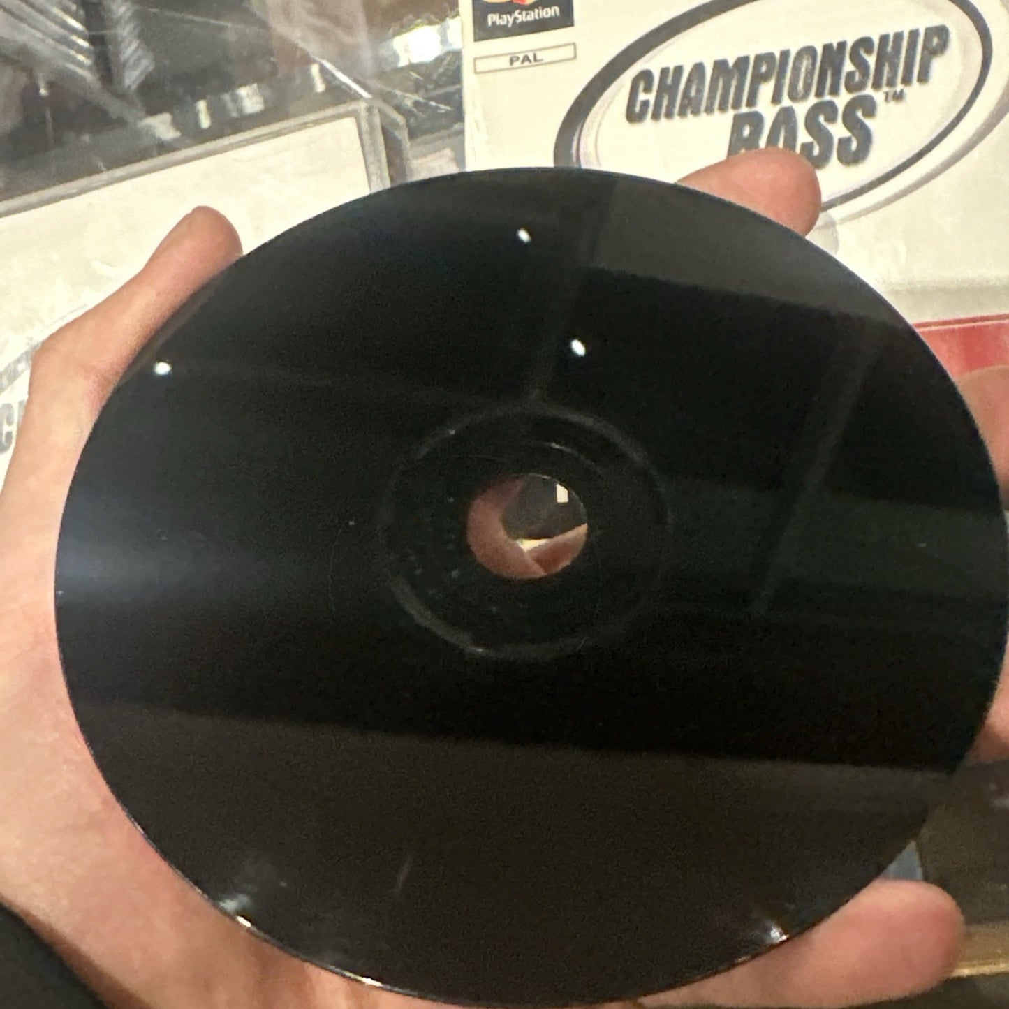 Champion Bass • Sony PlayStation 1 PS1 Game + Manual (2000) PAL • Fishing Games