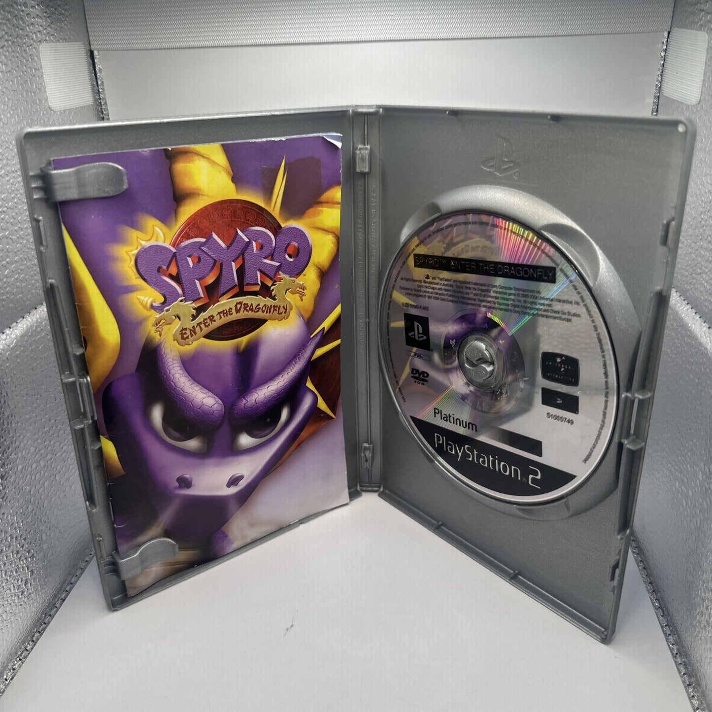 Spyro: Enter The Dragonfly • Sony Playstation 2 PS2 Game + Manual (2002) PAL AUS