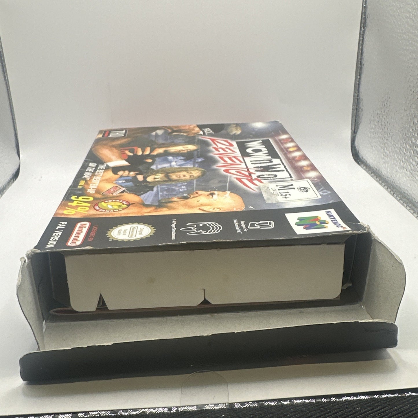 WCW NWO Revenge • Nintendo 64 N64 Game PAL 1998 THQ WWE Complete Boxed + Manual