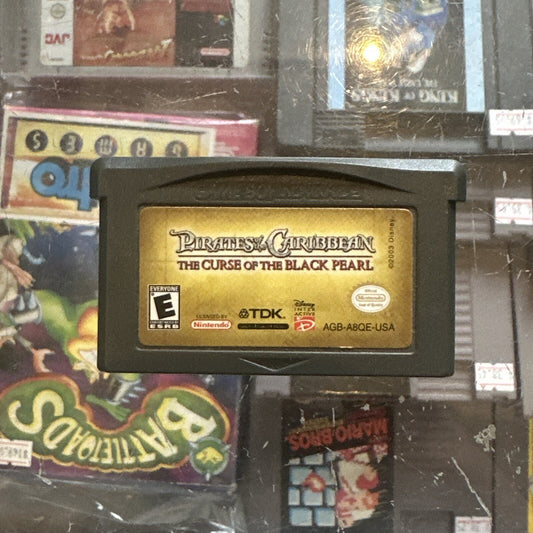 Pirates of the Caribbean: The Curse of the Black Pearl Game Boy Advance Game GBA