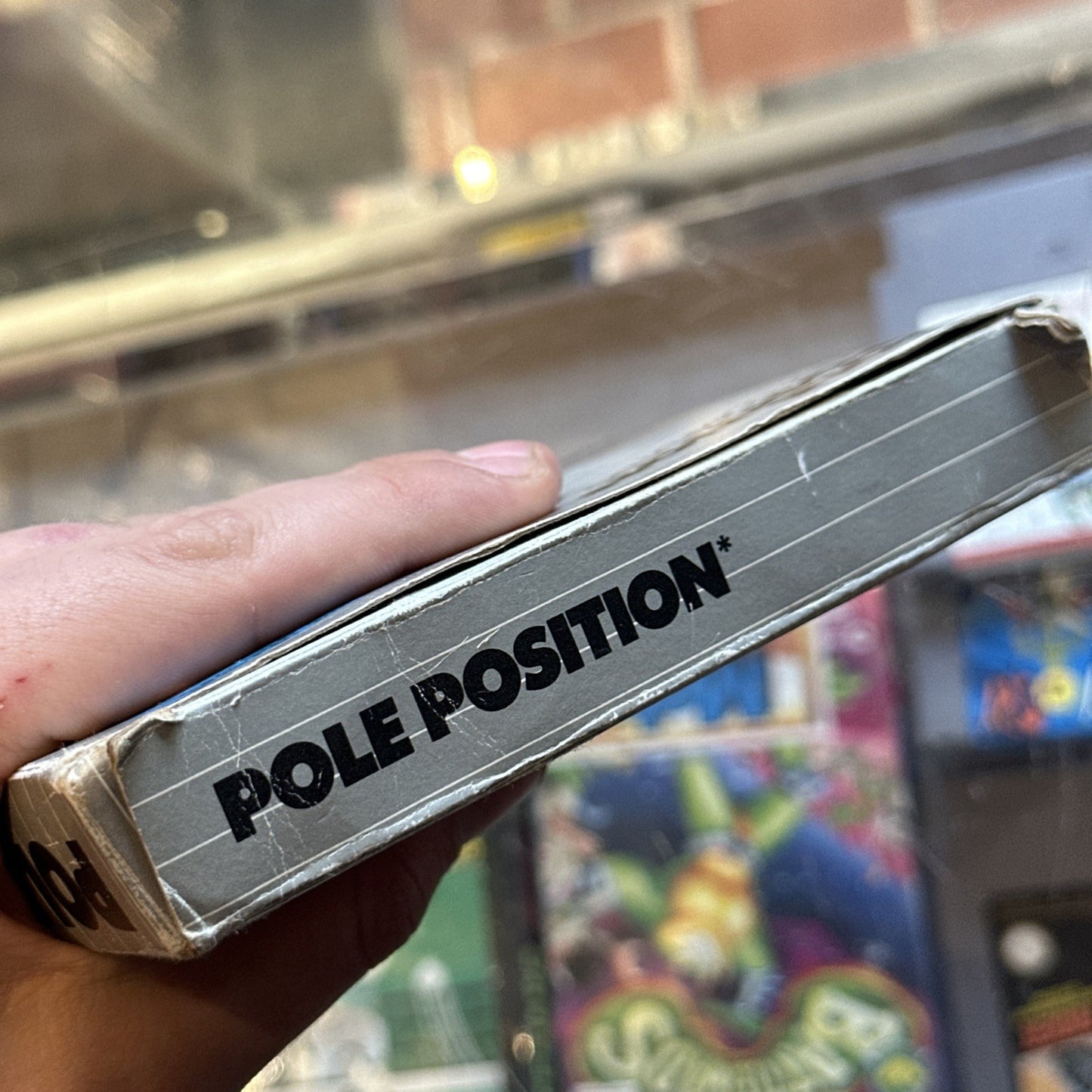 Pole Position • Atari XE/XL/400/800 PC Game In Box + Manual (1987) Boxed • CIB