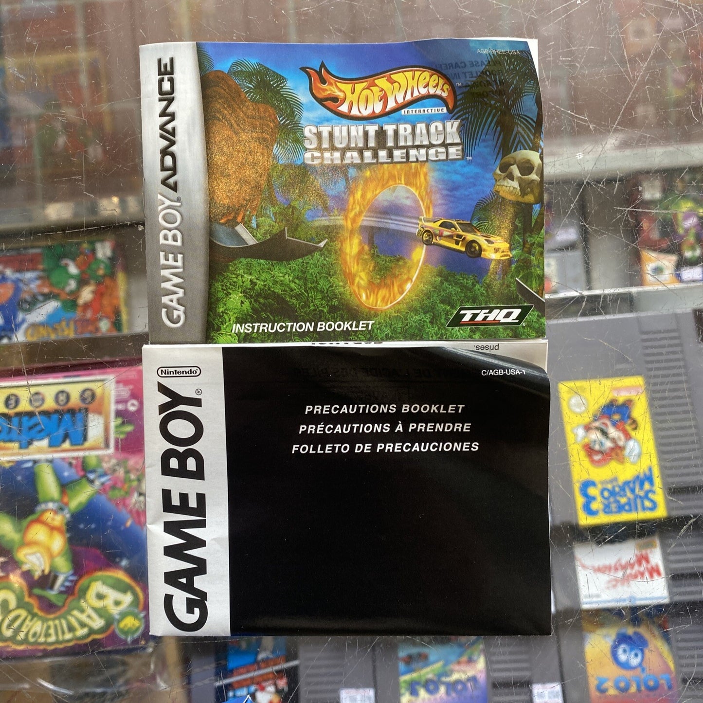 Hot Wheels Stunt Track Challenge Gameboy Advance (2004) Car Racing Game Boy GBA