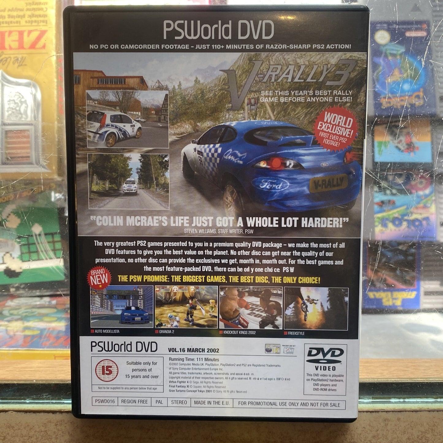 PSWorld DVD: Volume 16 March • Playstation 2 • Vol 16 • PS2 Game Demo