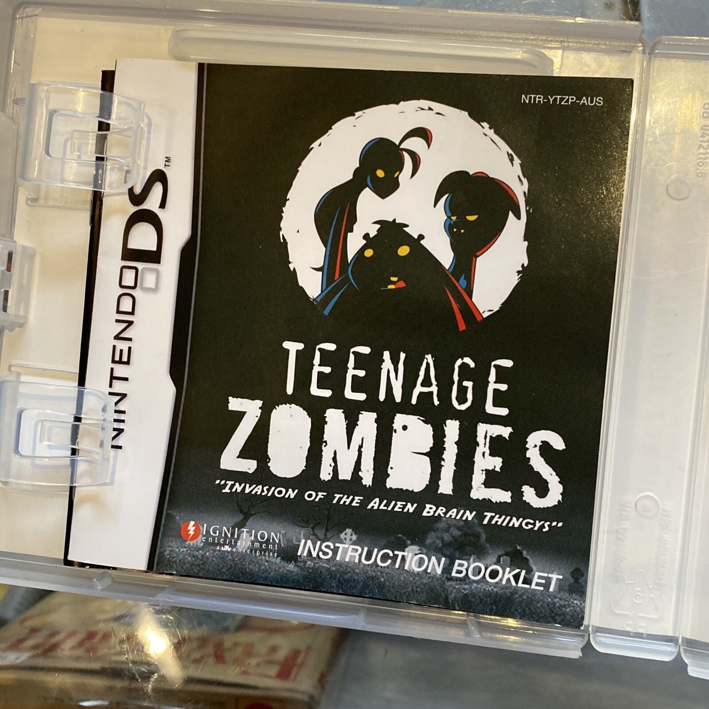 Teenage Zombies Nintendo DS Game + Manual (2007) AUS