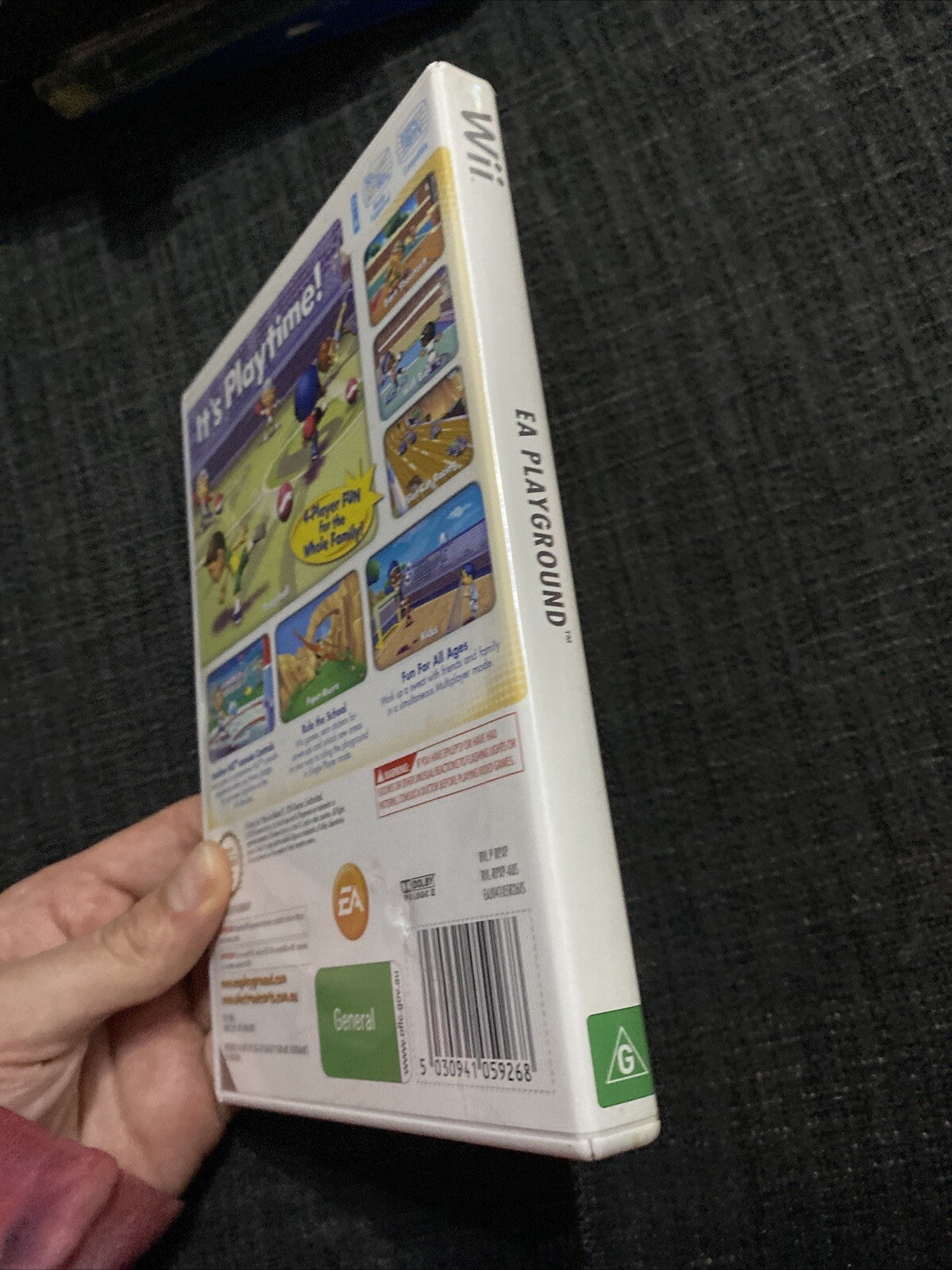 EA Playground Nintendo Wii Game *TESTED/WORKING!* PAL (2007)