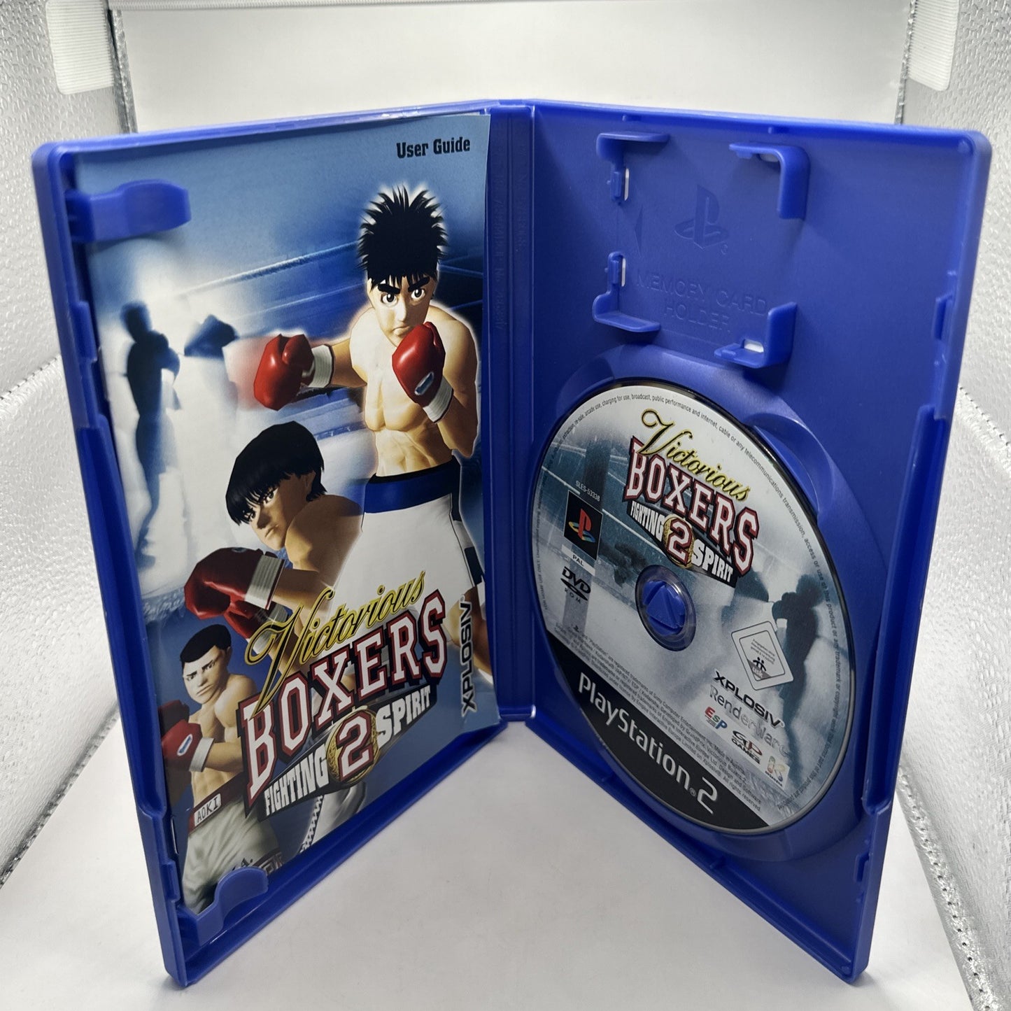 Victorious Boxers 2: Fighting Spirit • PlayStation 2 PS2 Game + Manual PAL 2005