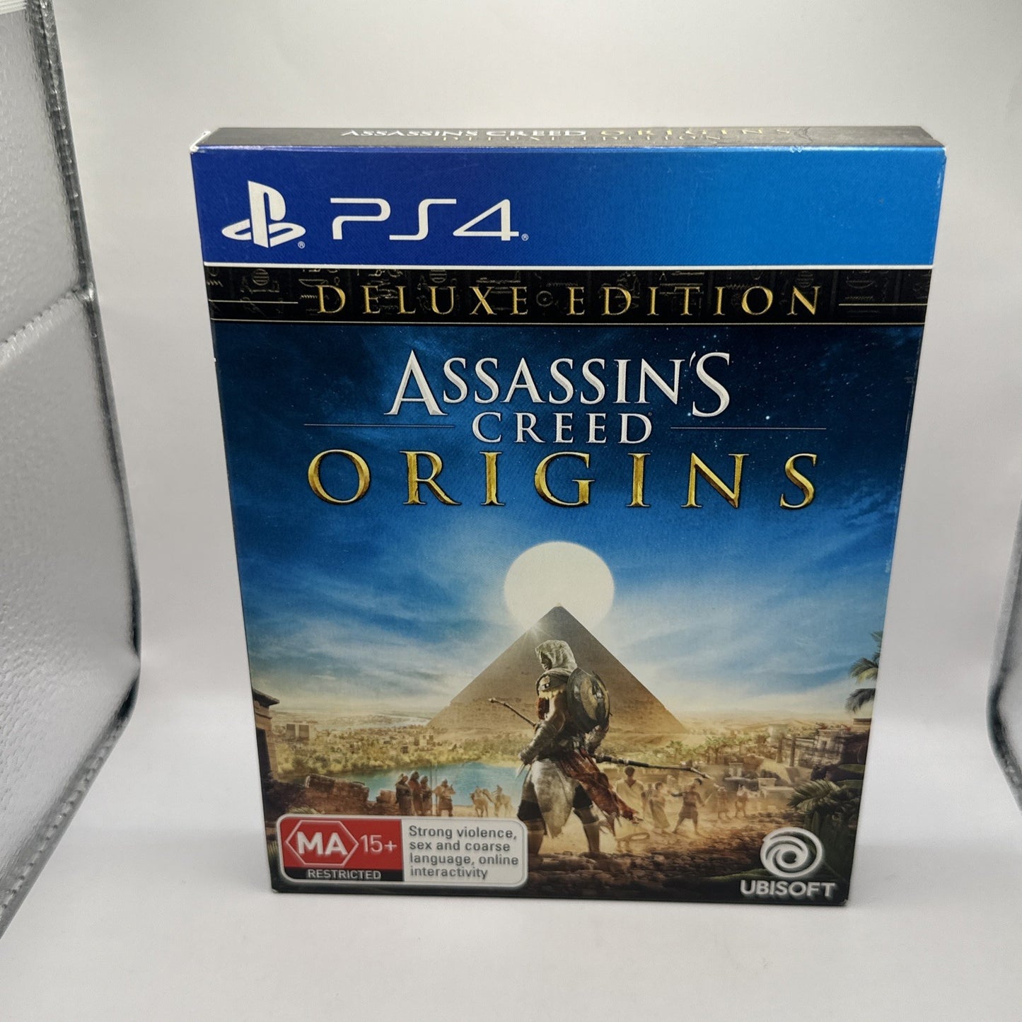 Assassin’s Creed: Origins Deluxe Edition • PlayStation 4 PS4 + Map & Manual + CD