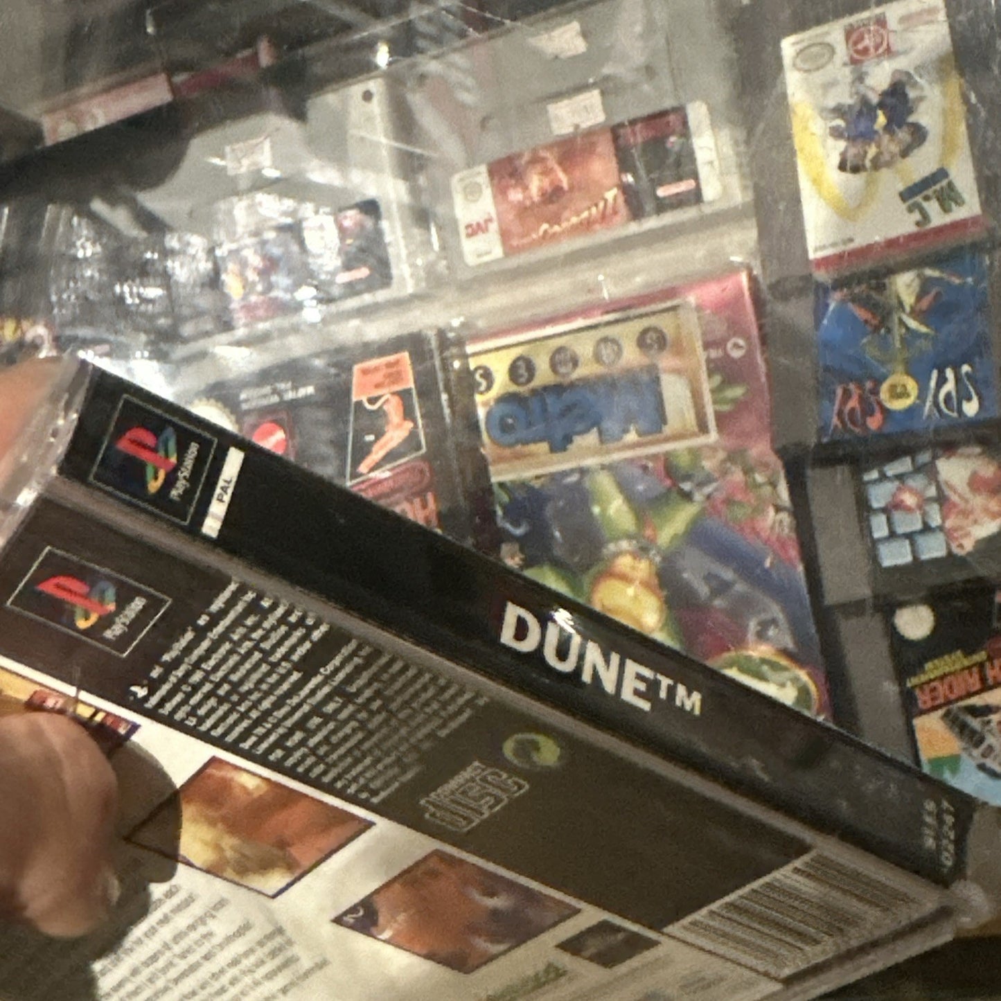 DUNE • Sony PlayStation 1 PS1 Game + Manual (1999) PAL • Westwood Studios